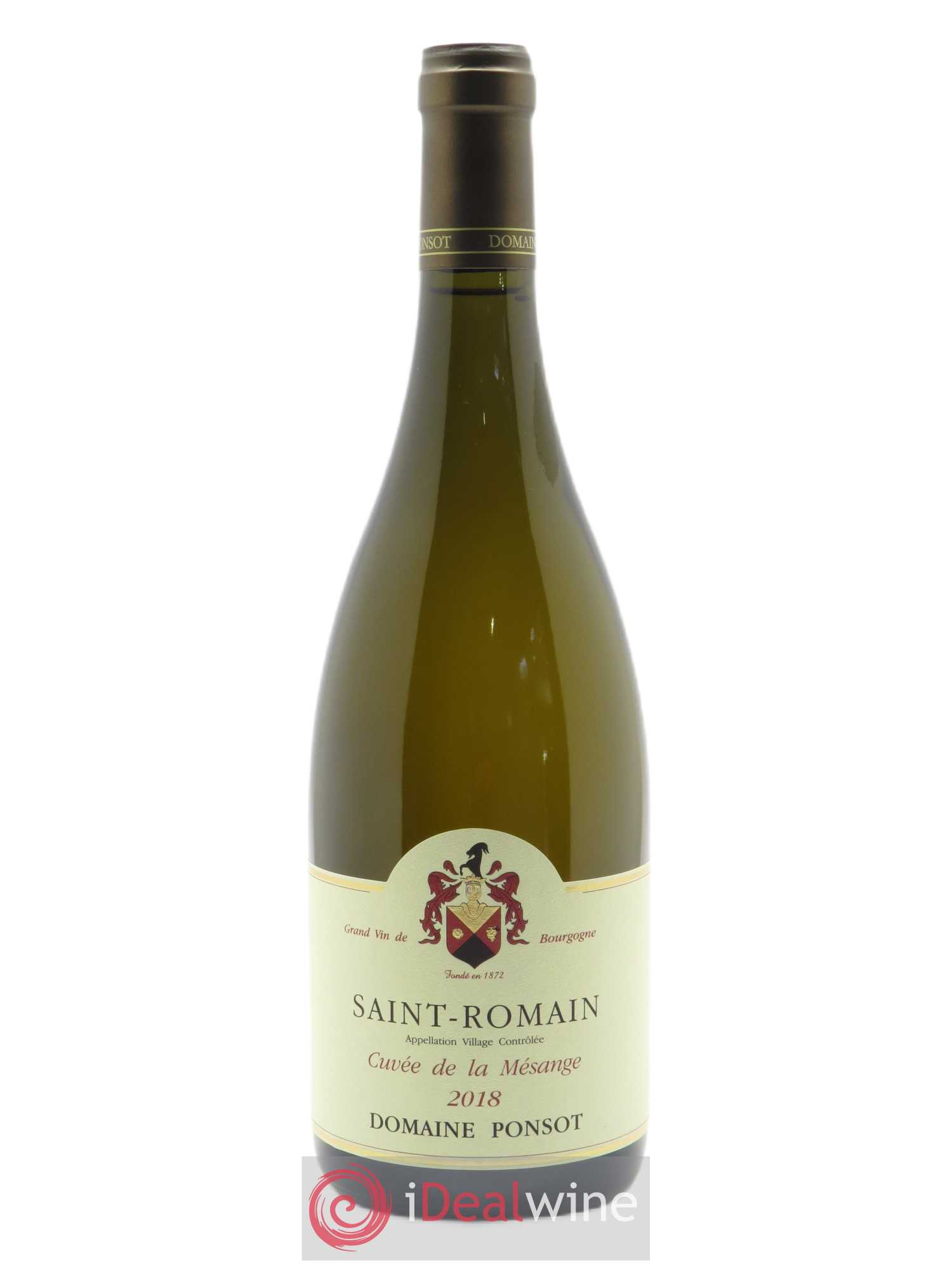 Saint-Romain Cuvée de la mésange Ponsot (Domaine) 2018 - Lot de 1 bouteille - 0