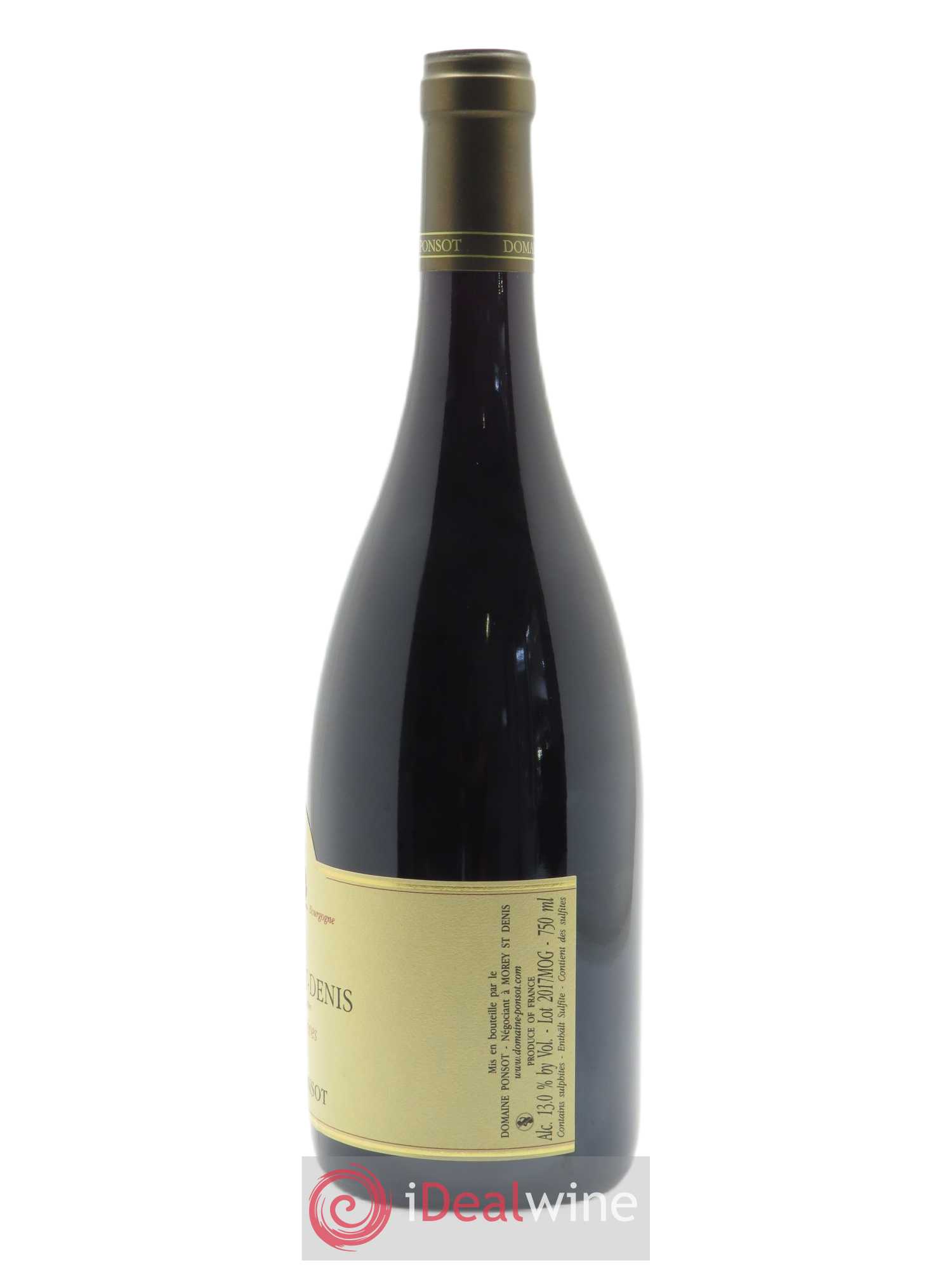 Morey-Saint-Denis Cuvée des Grives Ponsot (Domaine) 2017 - Lot de 1 bouteille - 1