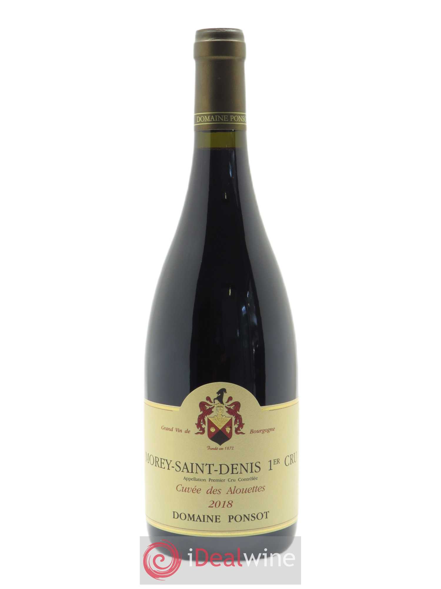 Morey-Saint-Denis 1er Cru Cuvée des Alouettes Ponsot (Domaine) 2018 - Lot de 1 bouteille - 0