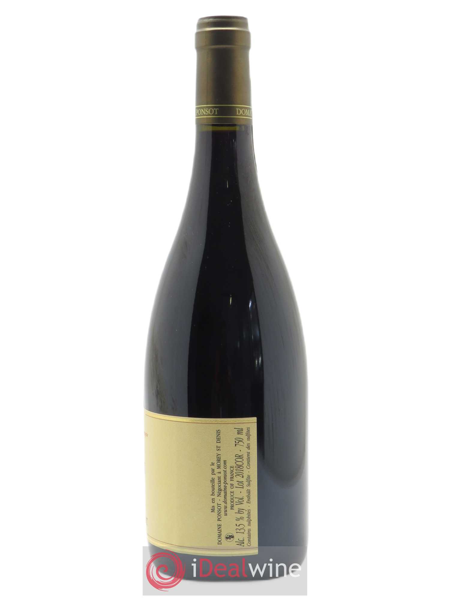 Corton Grand Cru Cuvée du Bourdon Ponsot (Domaine) 2018 - Lot de 1 bouteille - 1