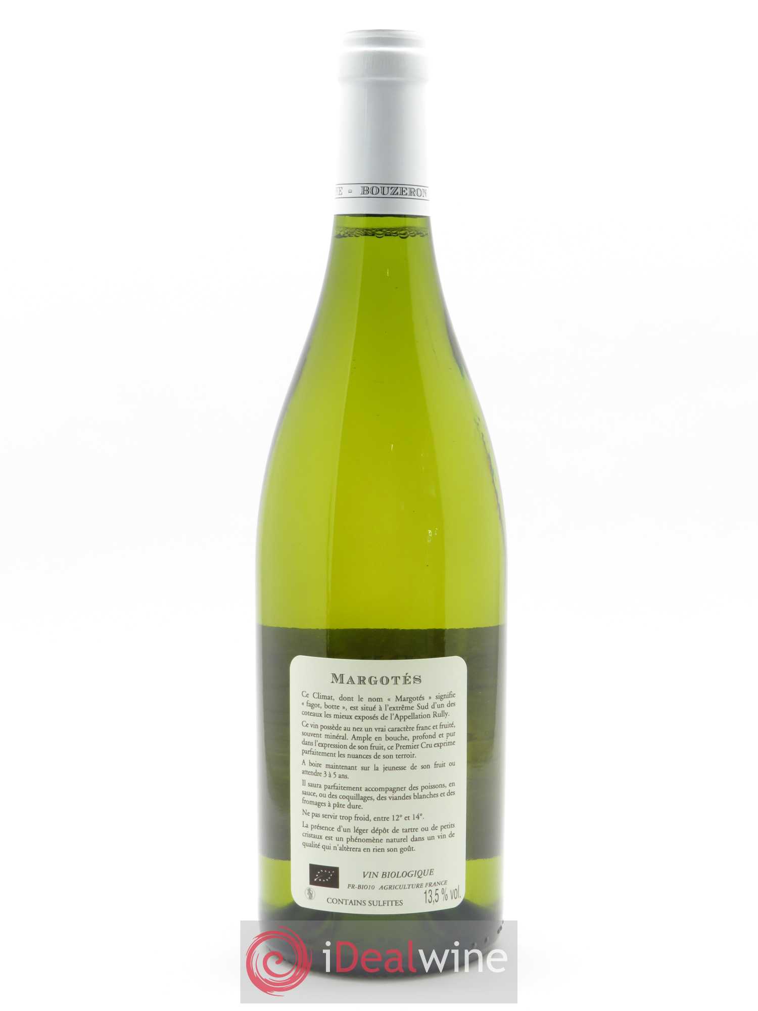 Rully 1er Cru Les Margotés Domaine de Villaine 2018 - Lot de 1 bouteille - 1