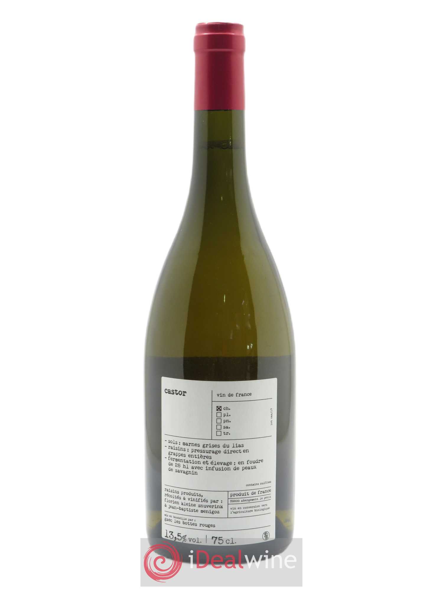 Vin de France Castor Les Bottes Rouges - Posten von 1 Flasche - 1