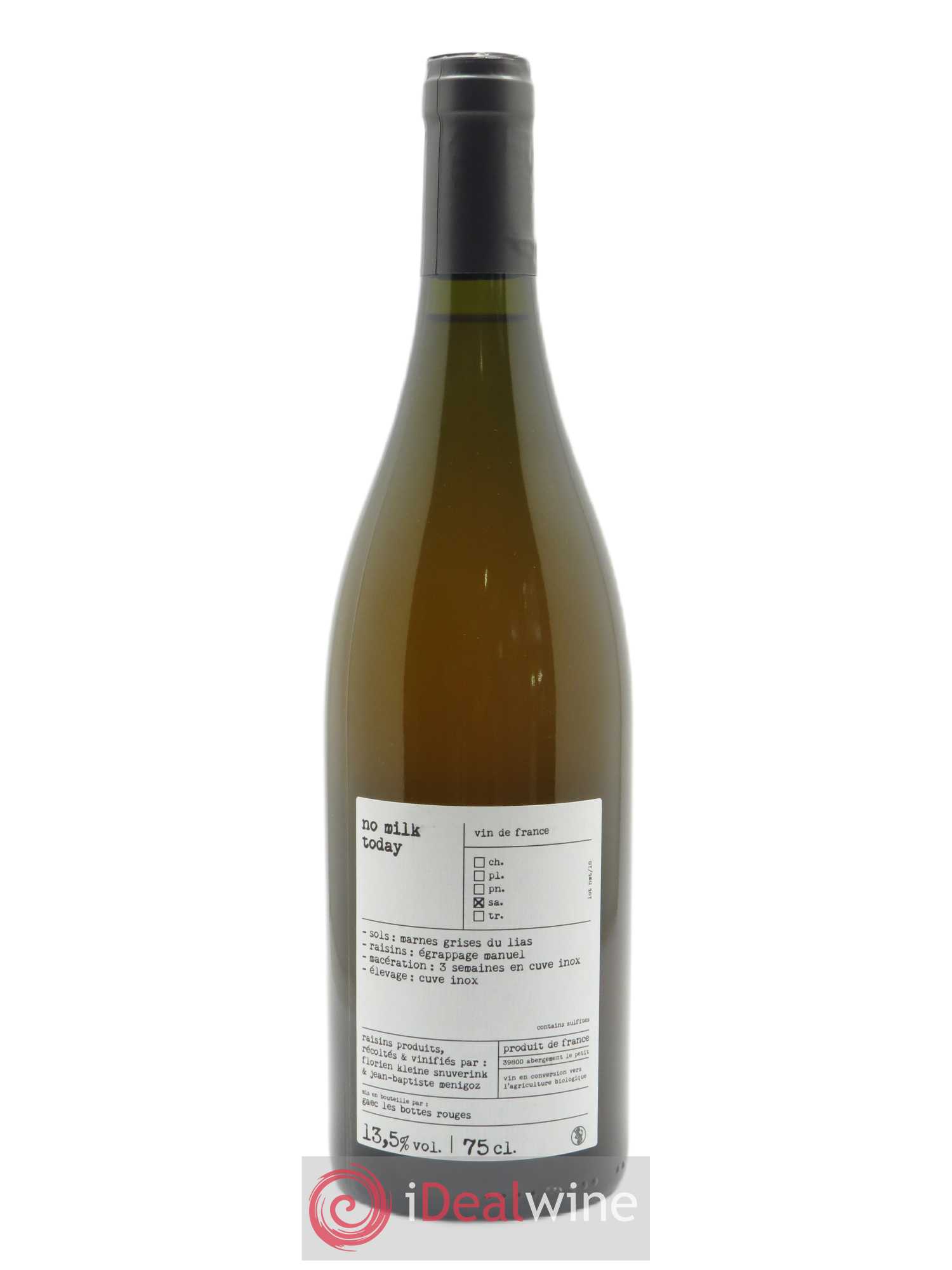 Vin de France No Milk Today Les Bottes Rouges - Posten von 1 Flasche - 1