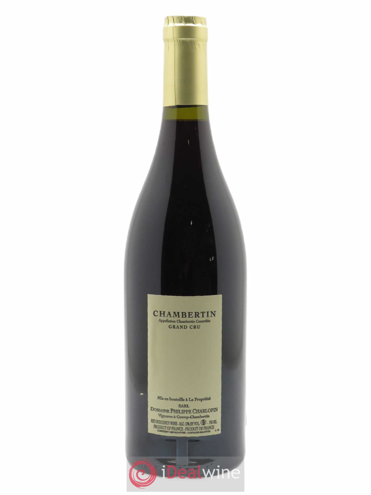 Chambertin Grand Cru Charlopin-Parizot (CBO à partir de 6 bts) 2014 - Lot de 1 bouteille - 1