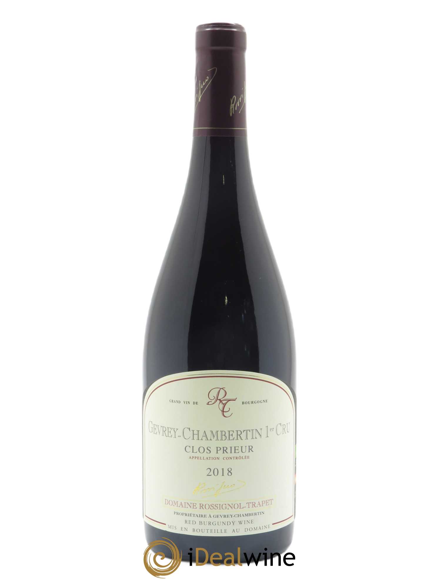 Gevrey-Chambertin 1er Cru Clos Prieur Rossignol-Trapet (Domaine) 2018 - Lot of 1 bottle - 0