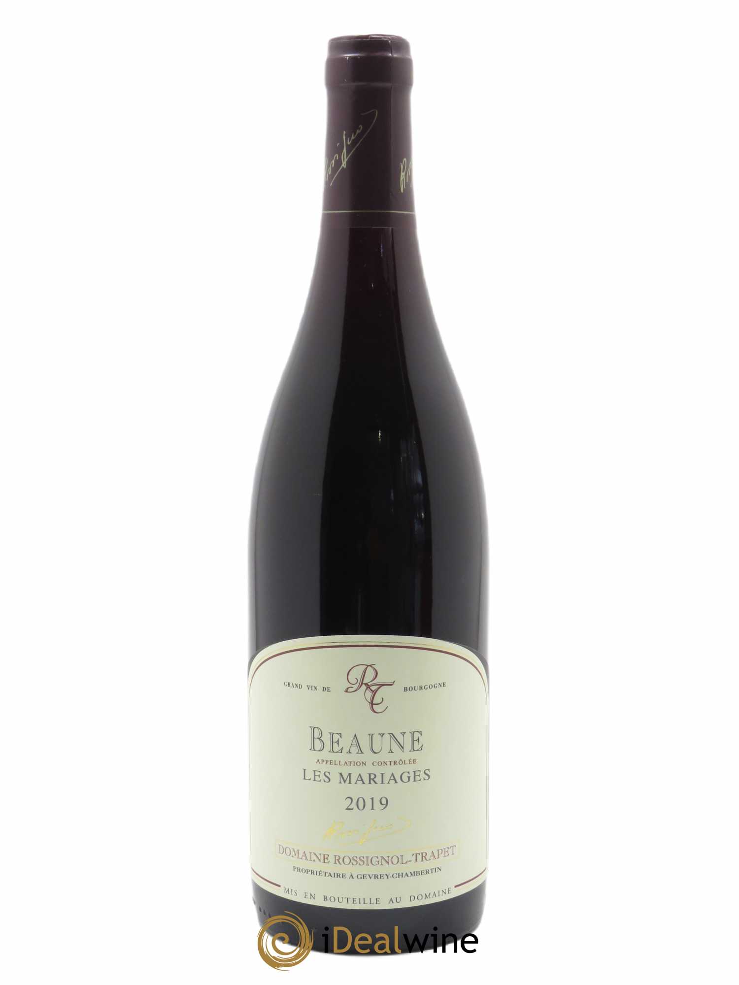 Beaune Les Mariages Rossignol-Trapet (Domaine)  2019 - Lot of 1 bottle - 0