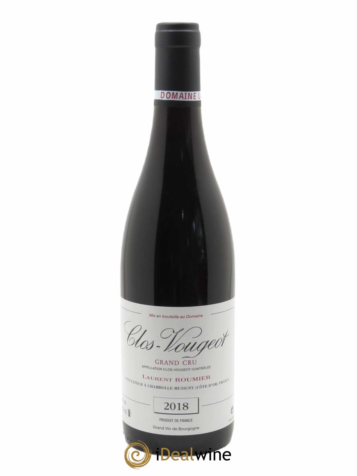 Clos de Vougeot Grand Cru Laurent Roumier 2018 - Lot de 1 bouteille - 0