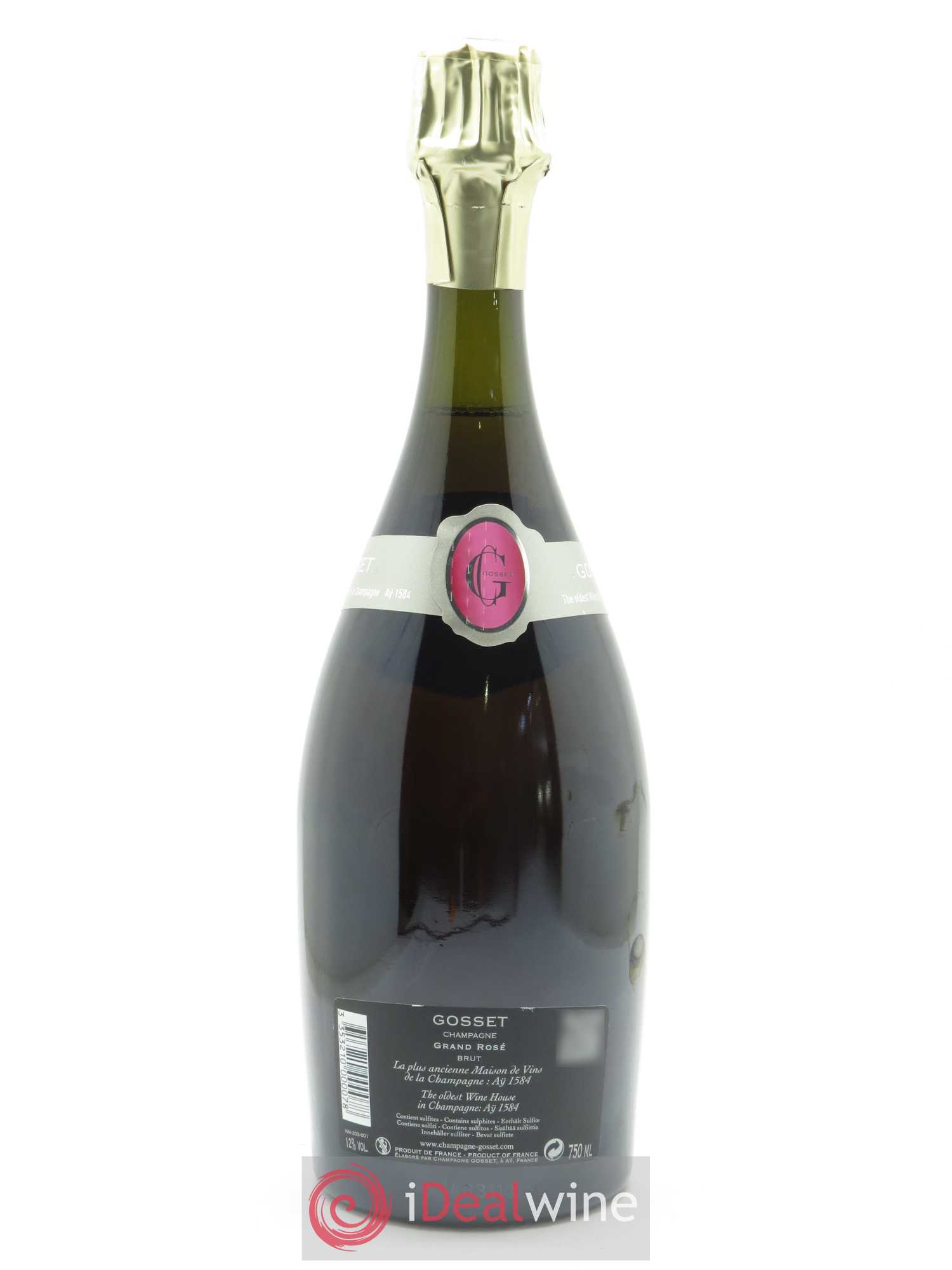 Grand Rosé Gosset - Lot de 1 bouteille - 1