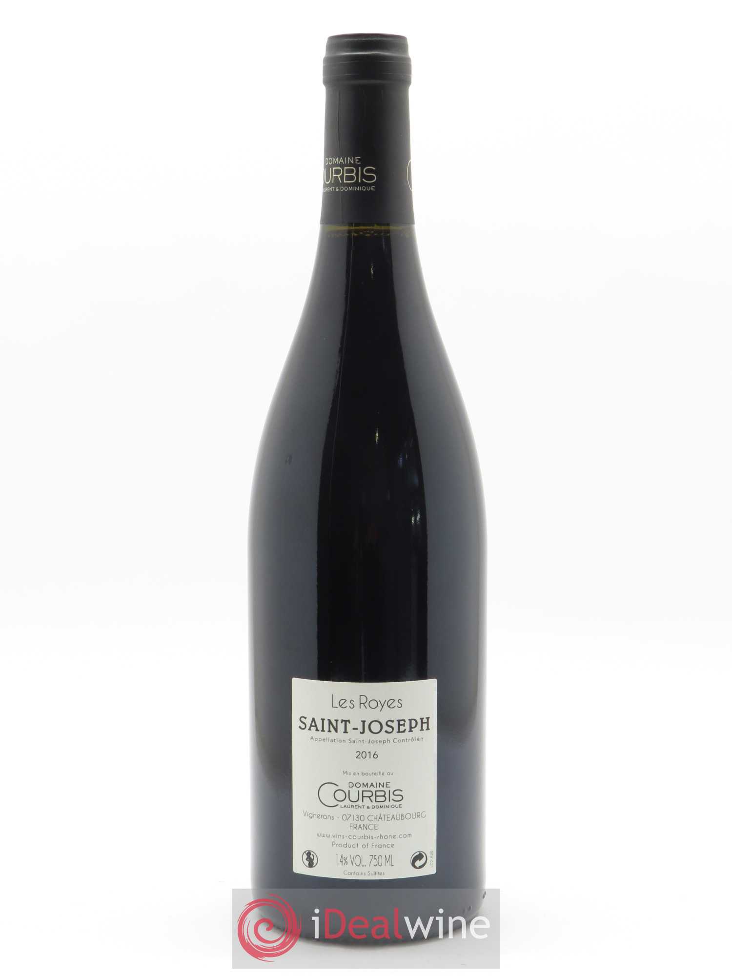 Saint-Joseph Les Royes Domaine Courbis 2016 - Lot de 1 bouteille - 1