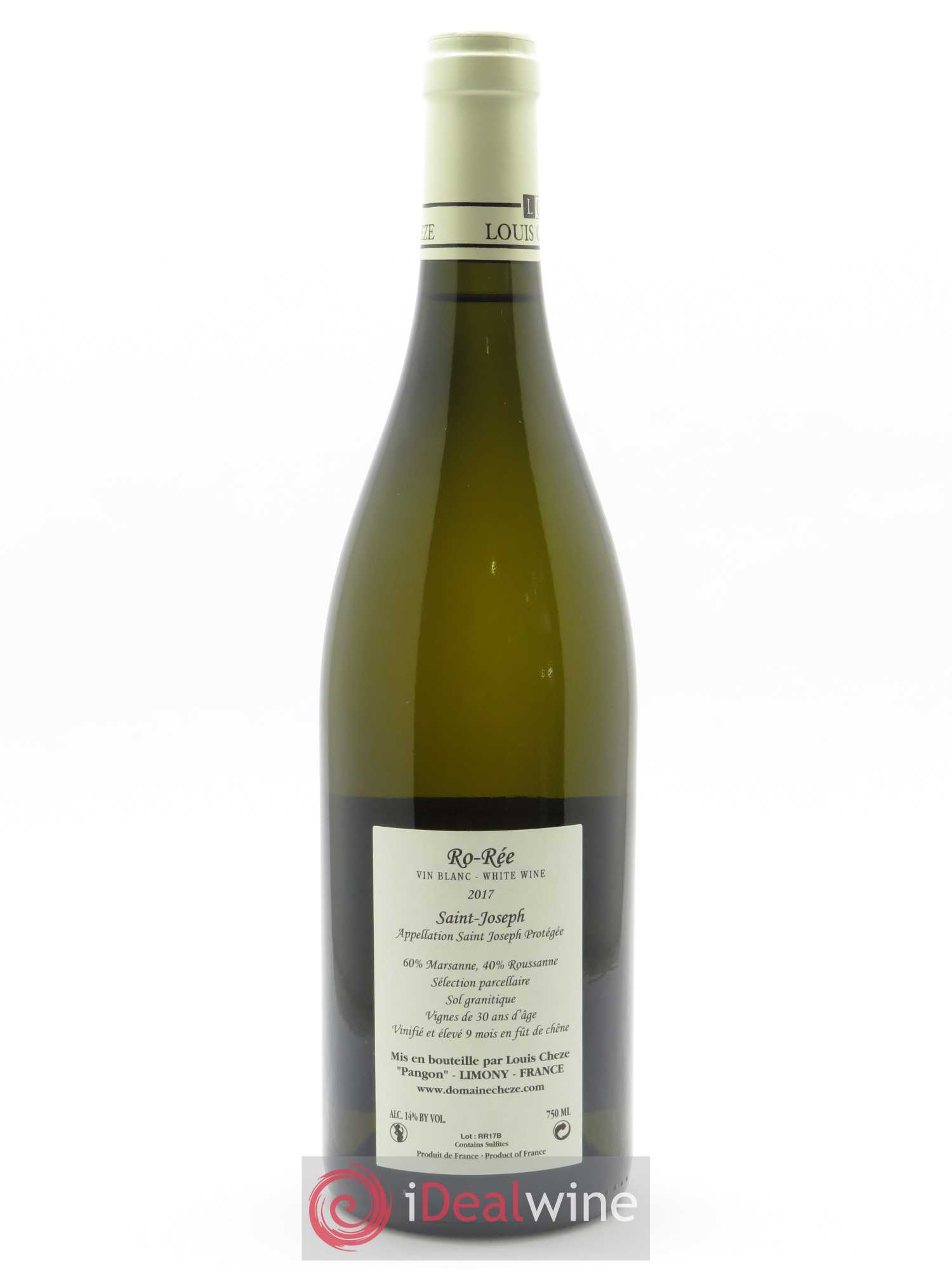 Saint-Joseph Ro-Rée Louis Cheze (Domaine) 2017 - Posten von 1 Flasche - 1