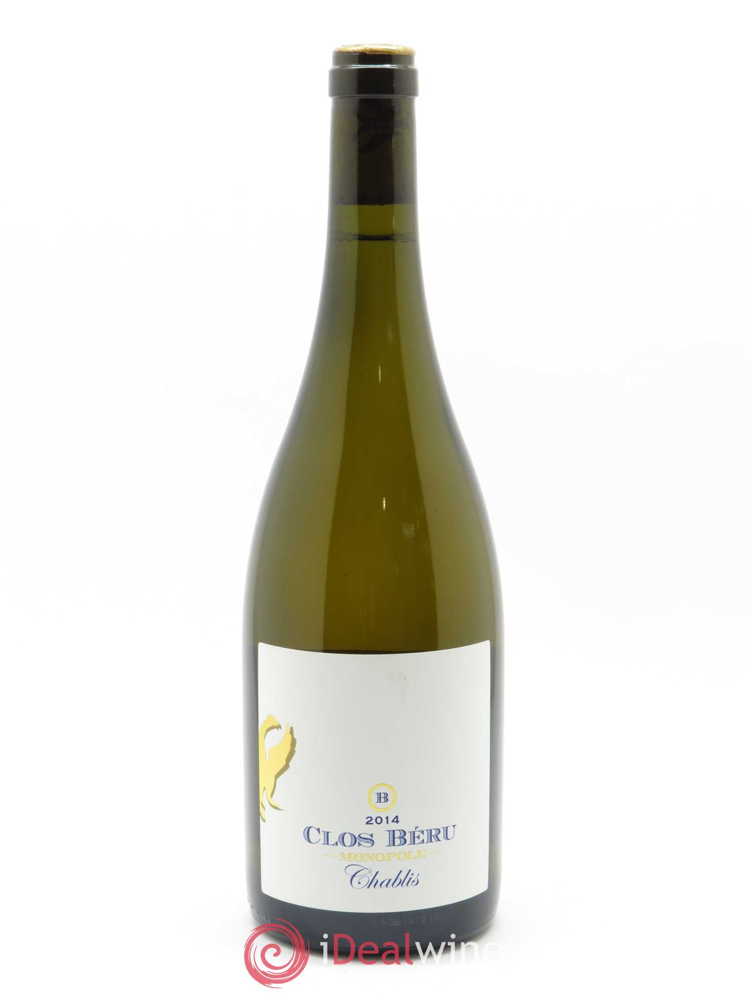 Chablis Clos Béru Monopole Château de Béru 2014 - Lot de 1 bouteille - 0
