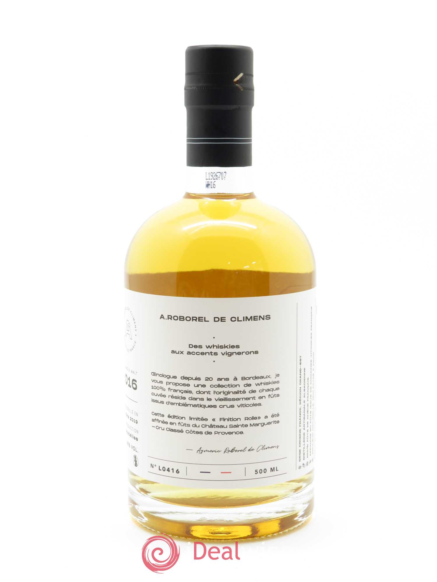 Whisky Finition Rolle du Château Sainte Marguerite A.Roborel de Climens (50cl) - Lot de 1 bouteille - 1