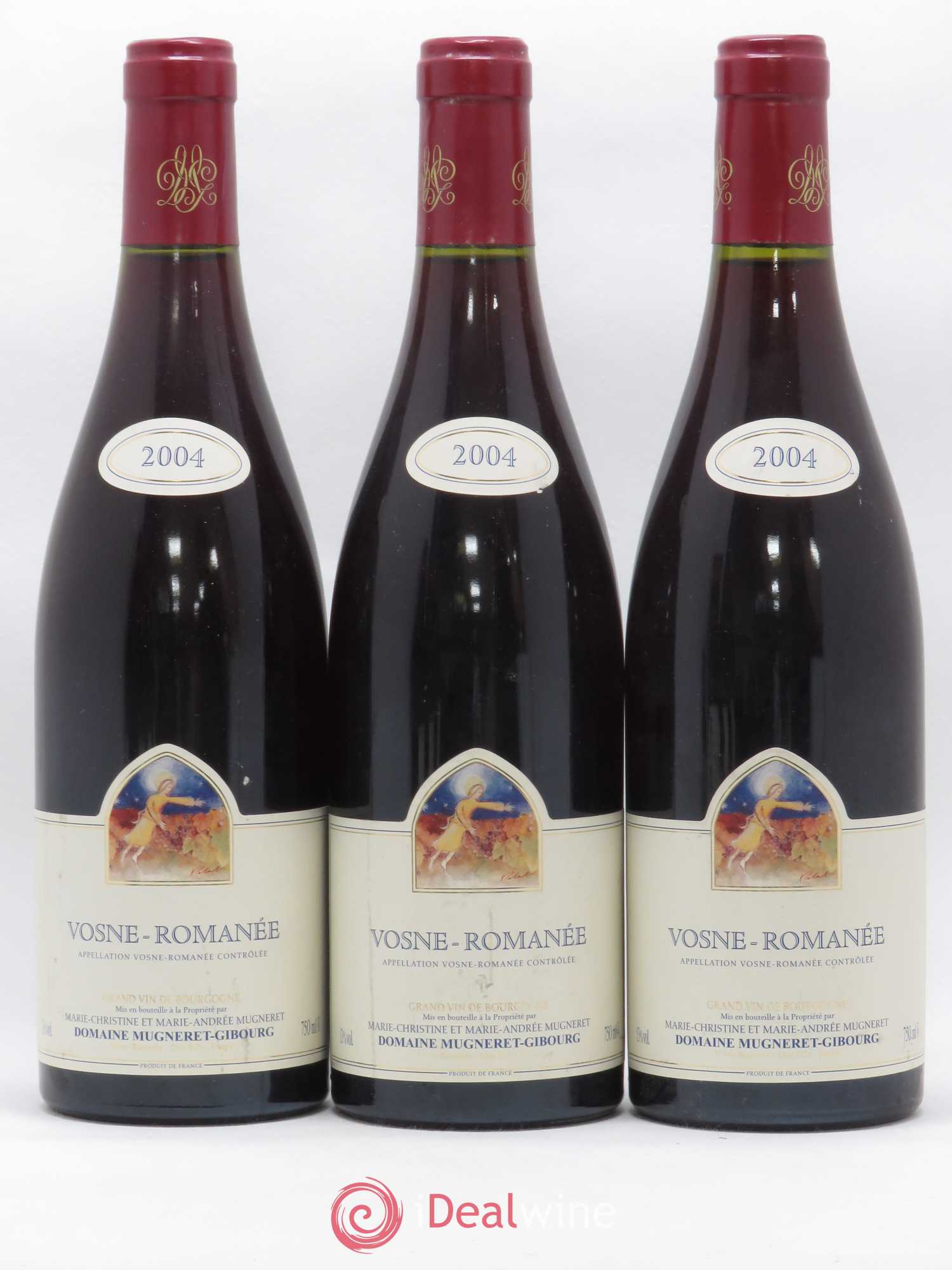 Vosne-Romanée Mugneret-Gibourg (Domaine) 2004 - Lot de 3 bouteilles - 0