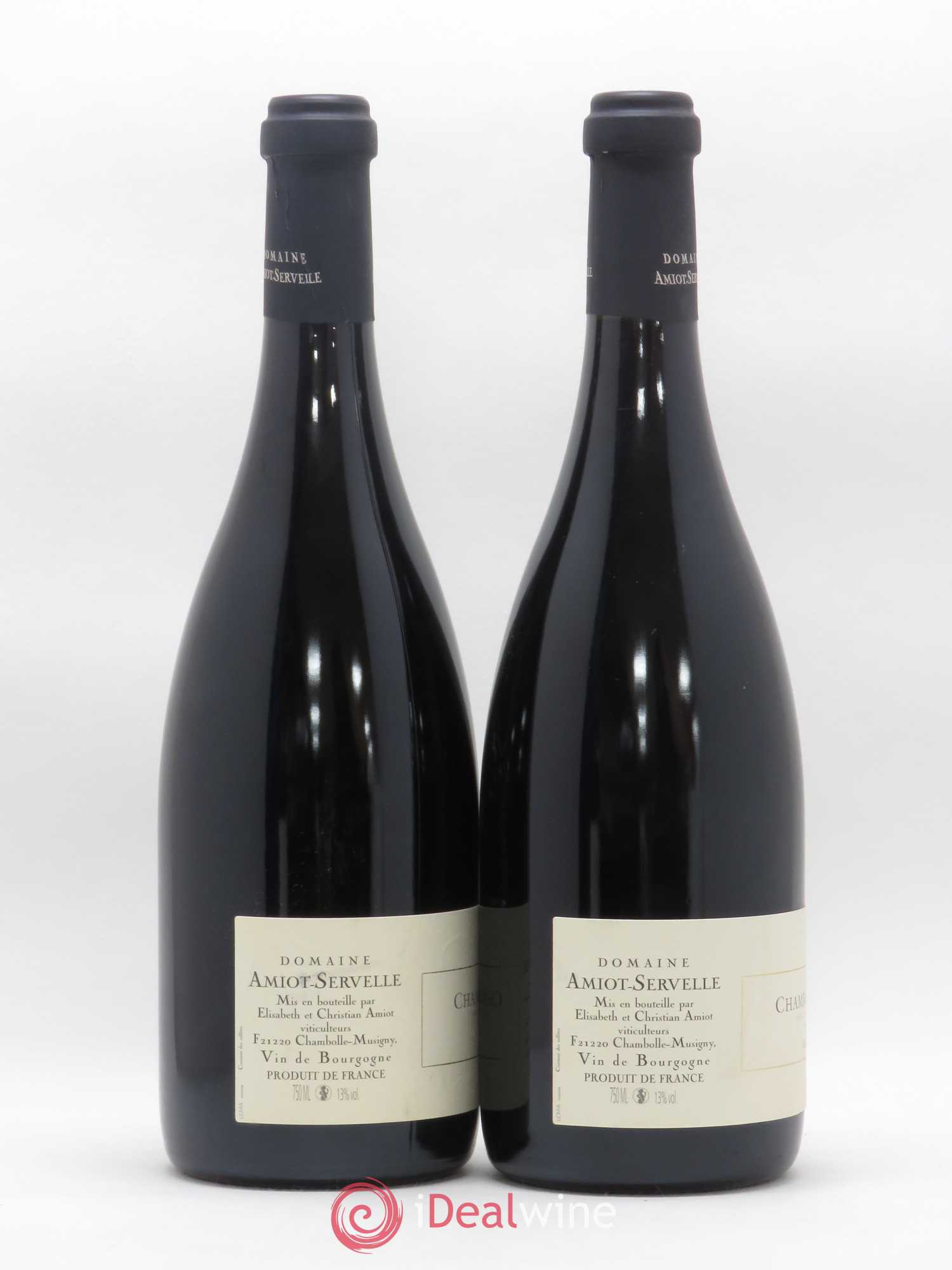 Chambolle-Musigny 1er Cru Les Amoureuses Amiot-Servelle 2006 - Lot de 2 bouteilles - 1
