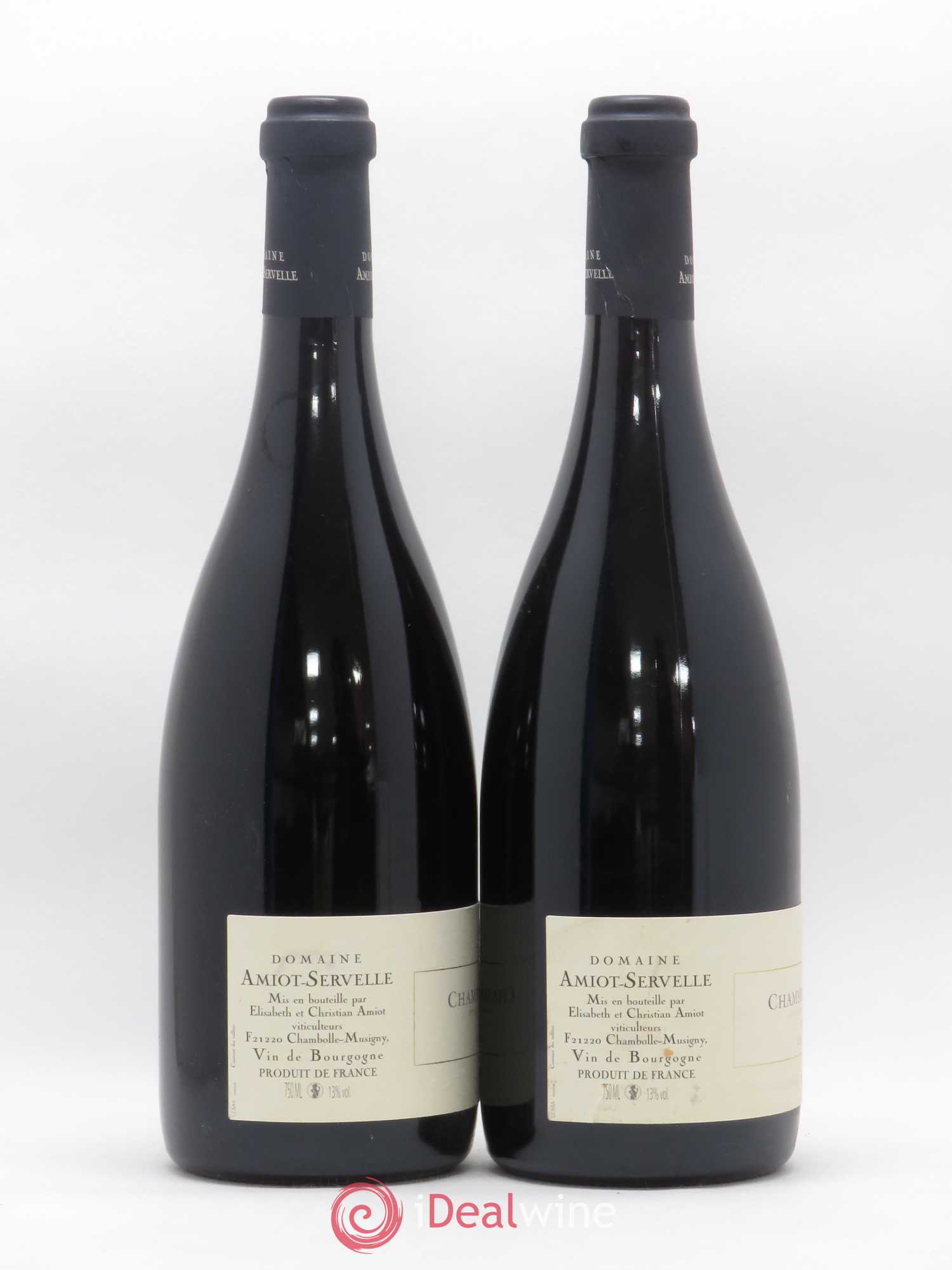 Chambolle-Musigny 1er Cru Les Amoureuses Amiot-Servelle 2006 - Lot de 2 bouteilles - 1