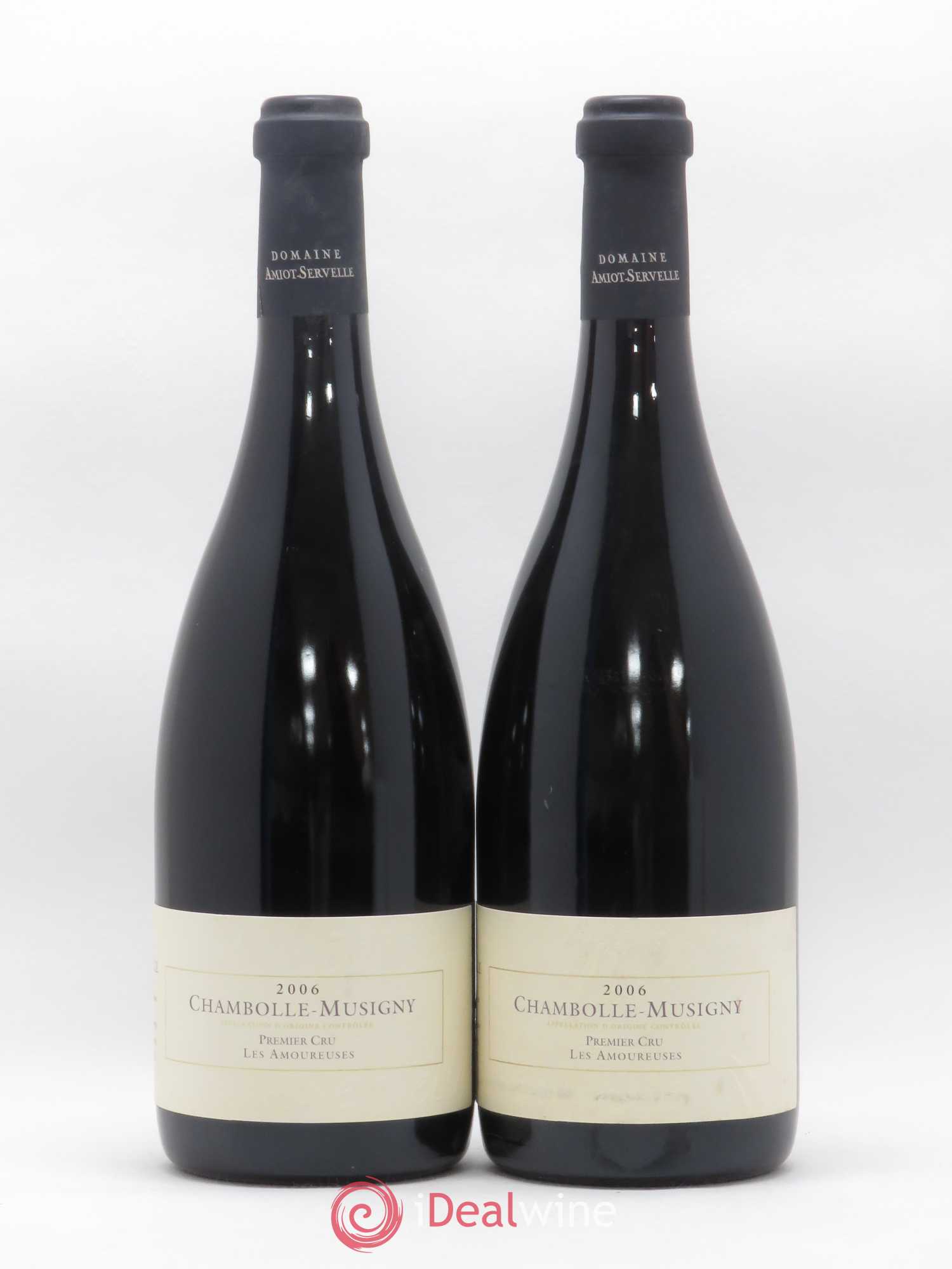 Chambolle-Musigny 1er Cru Les Amoureuses Amiot-Servelle 2006 - Lot de 2 bouteilles - 0