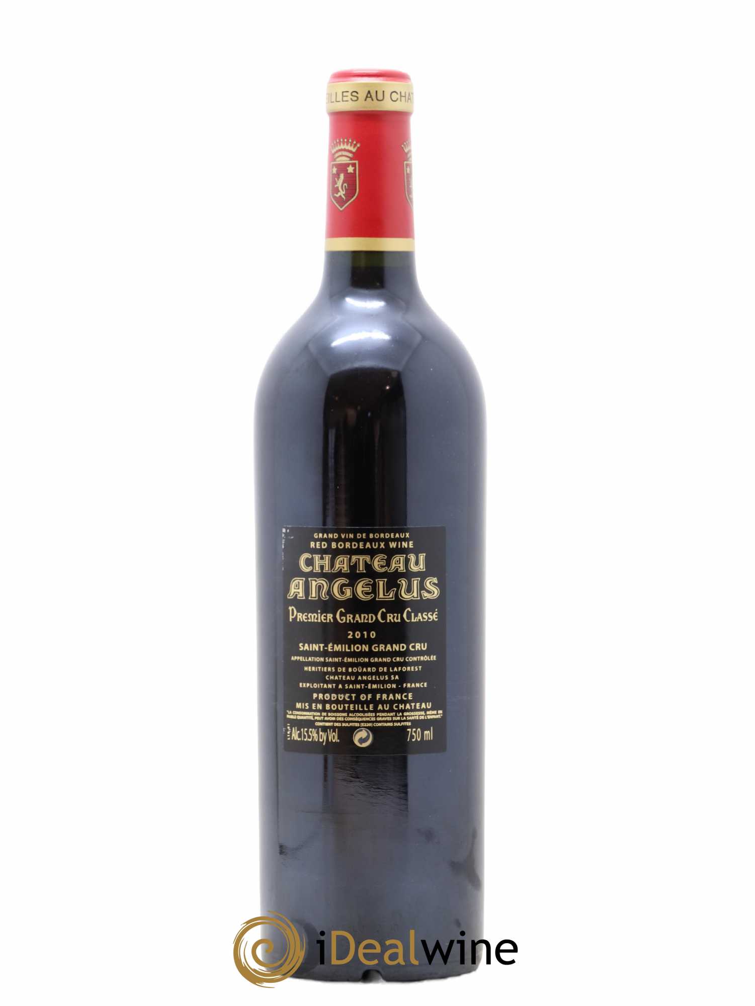 Château Angélus 1er Grand Cru Classé A 2010 - Lotto di 1 bottiglia - 1