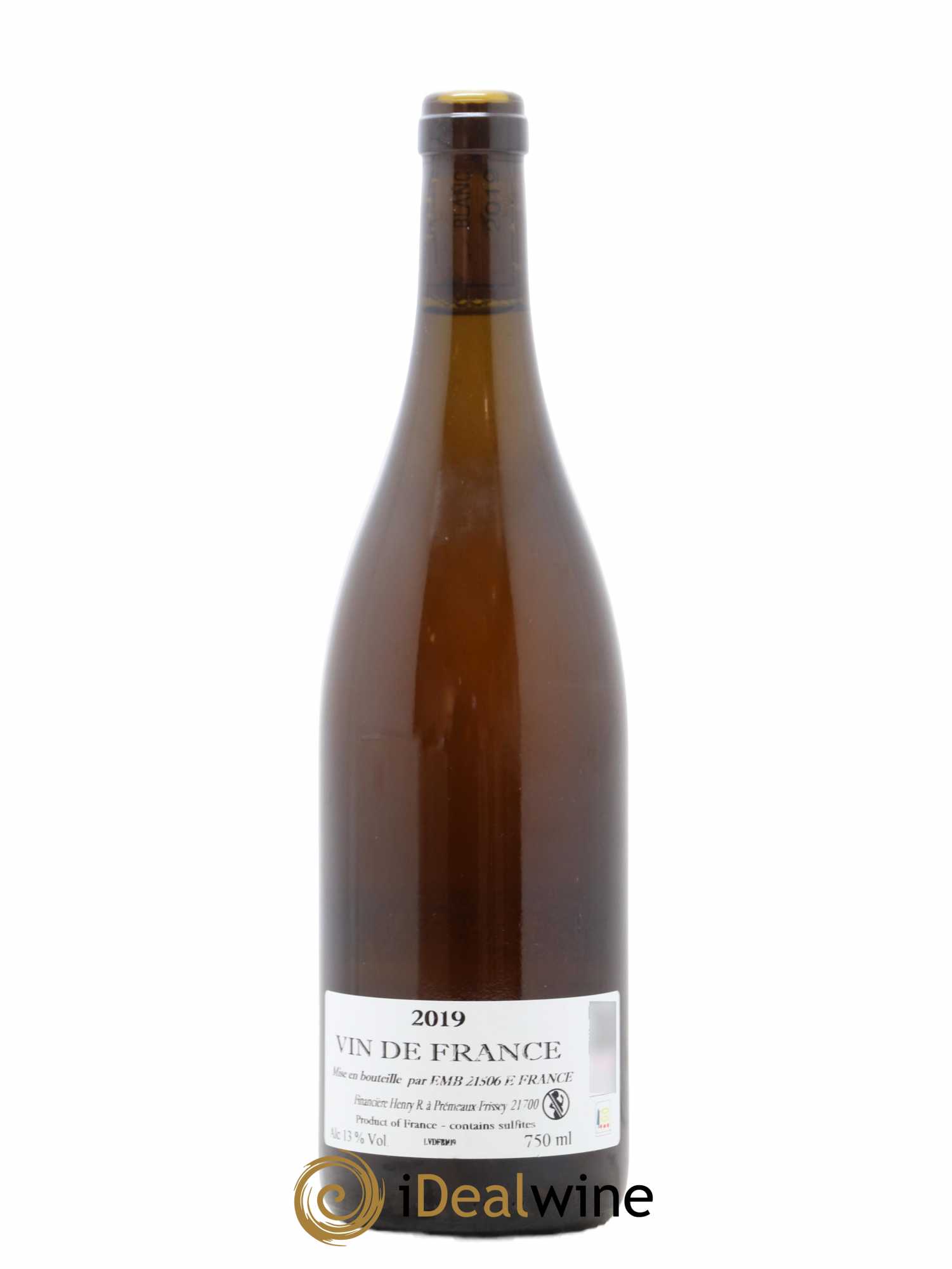 Vin de France Blanc de Macération Prieuré Roch 2019 - Lot de 1 bouteille - 1