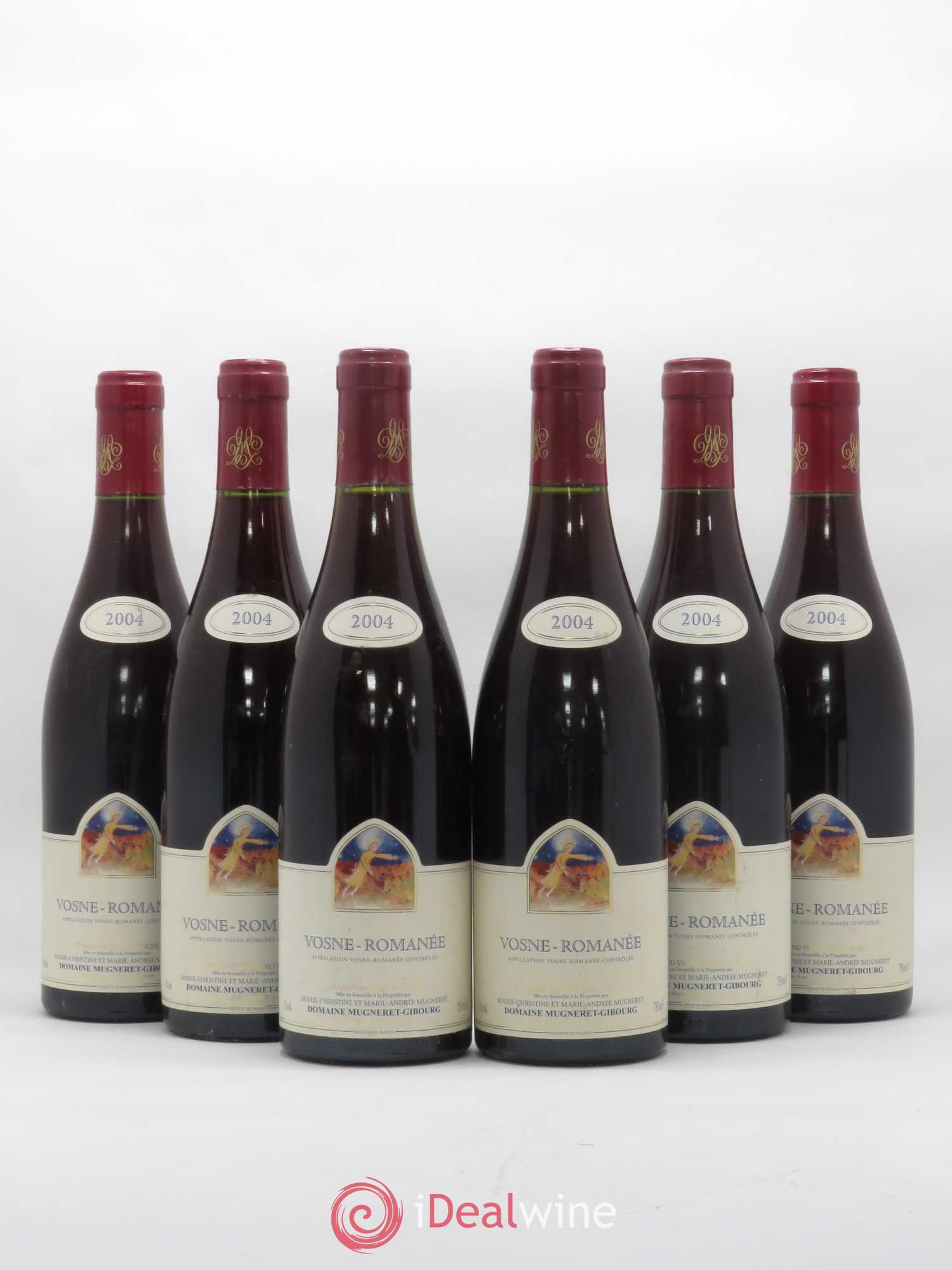 Vosne-Romanée Mugneret-Gibourg (Domaine) 2004 - Lot de 6 bouteilles - 0