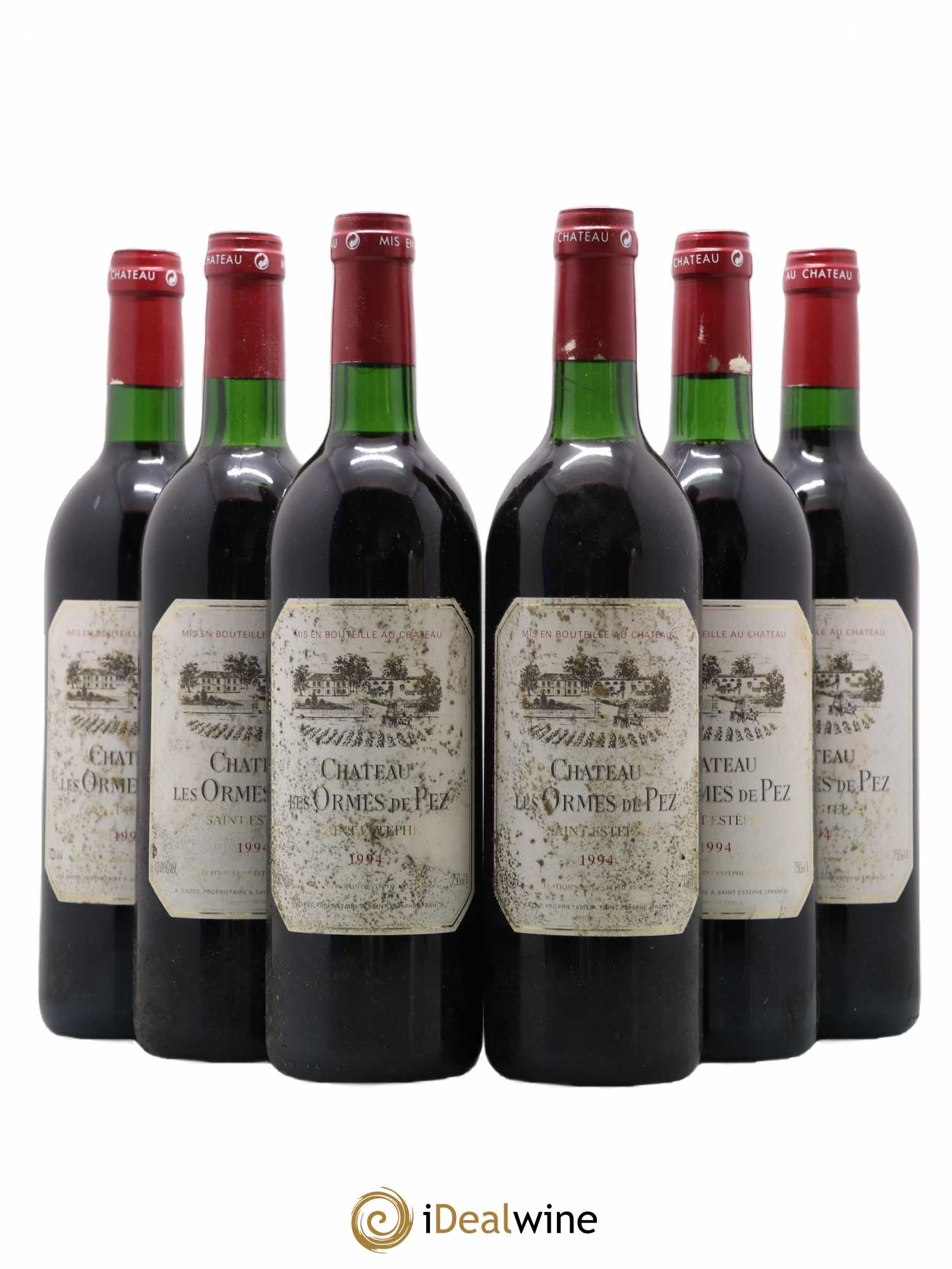 Château les Ormes de Pez 1994 - Lot de 6 bouteilles - 0