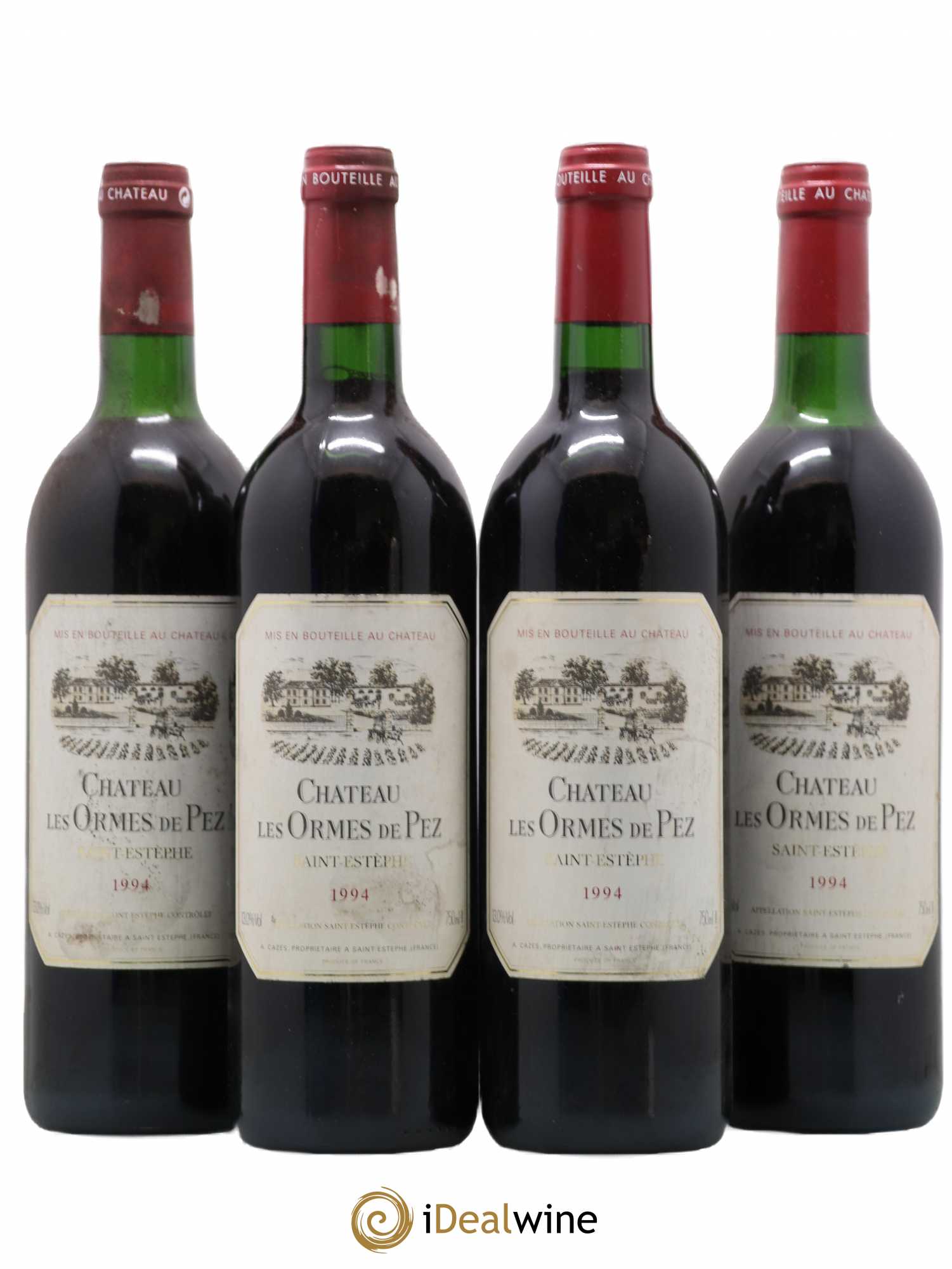 Château les Ormes de Pez 1994 - Lot de 4 bouteilles - 0