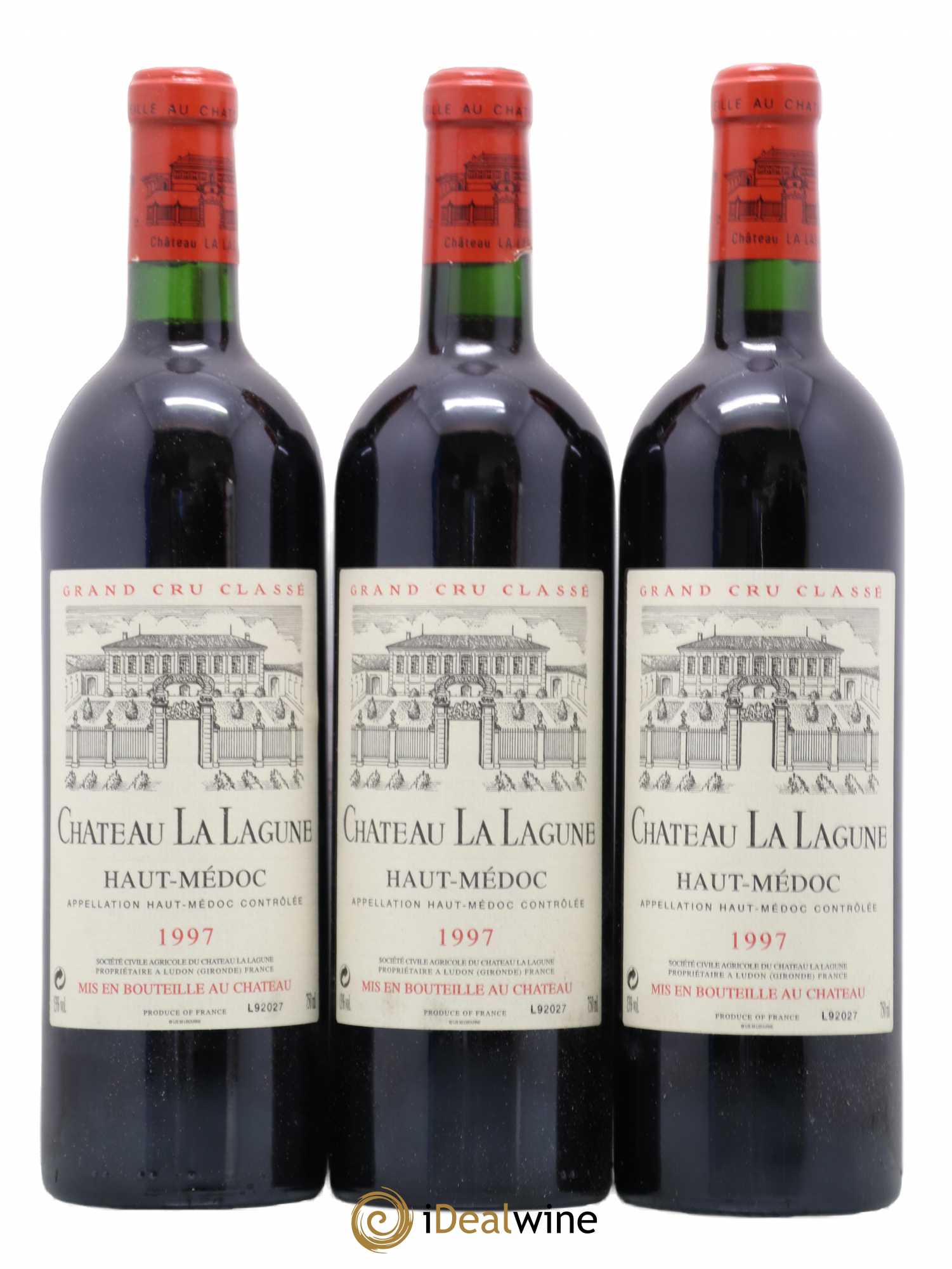 Château la Lagune 3ème Grand Cru Classé 1997 - Lot de 6 bouteilles - 1