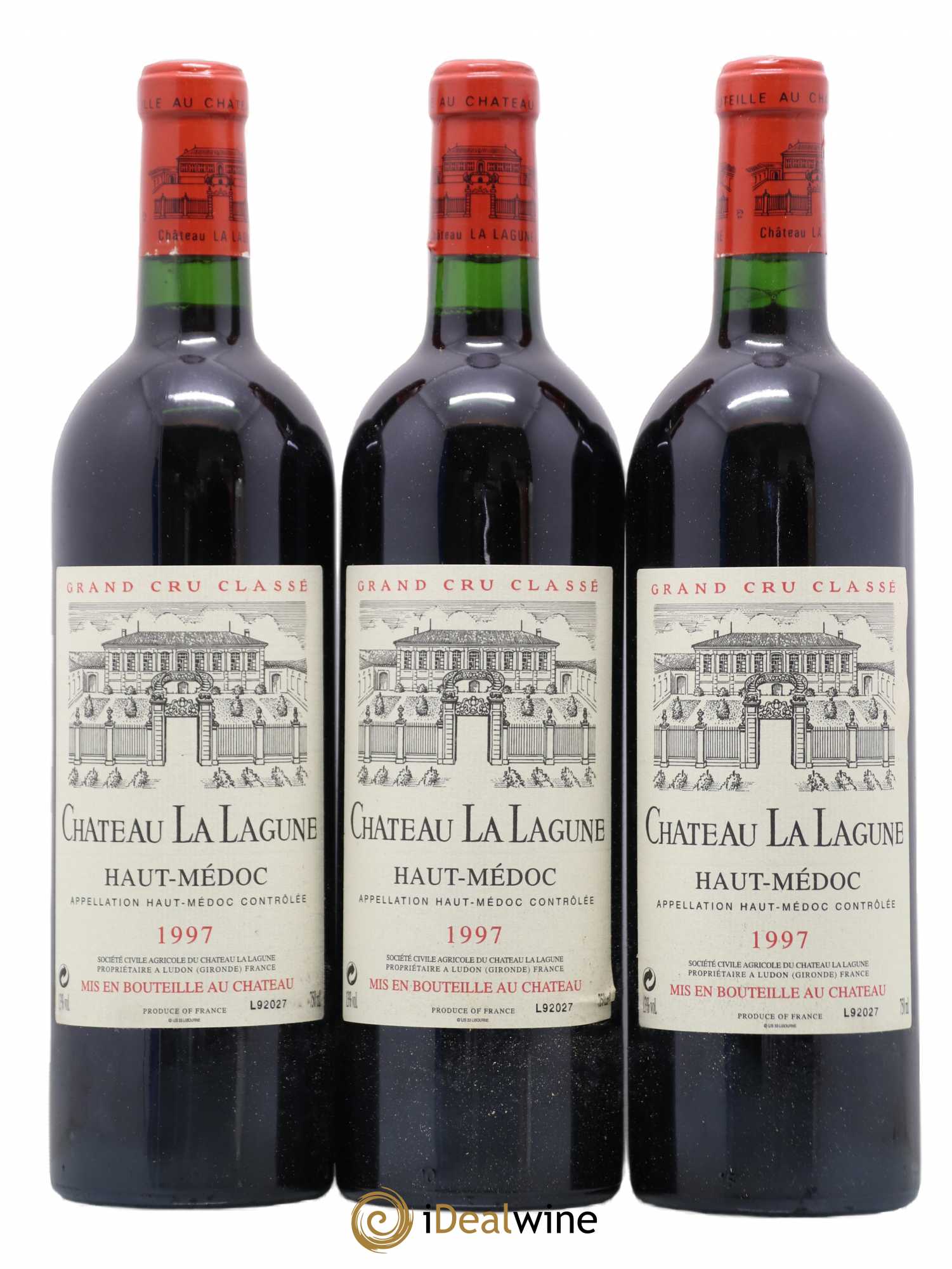 Château la Lagune 3ème Grand Cru Classé 1997 - Lot de 6 bouteilles - 2