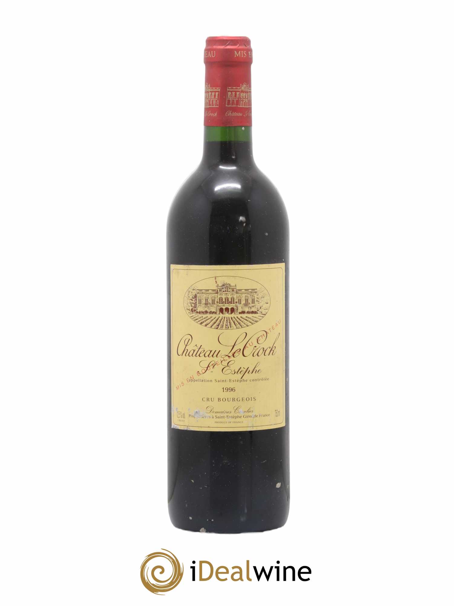 Château le Crock Cru Bourgeois 1996 - Lot de 1 bouteille - 0