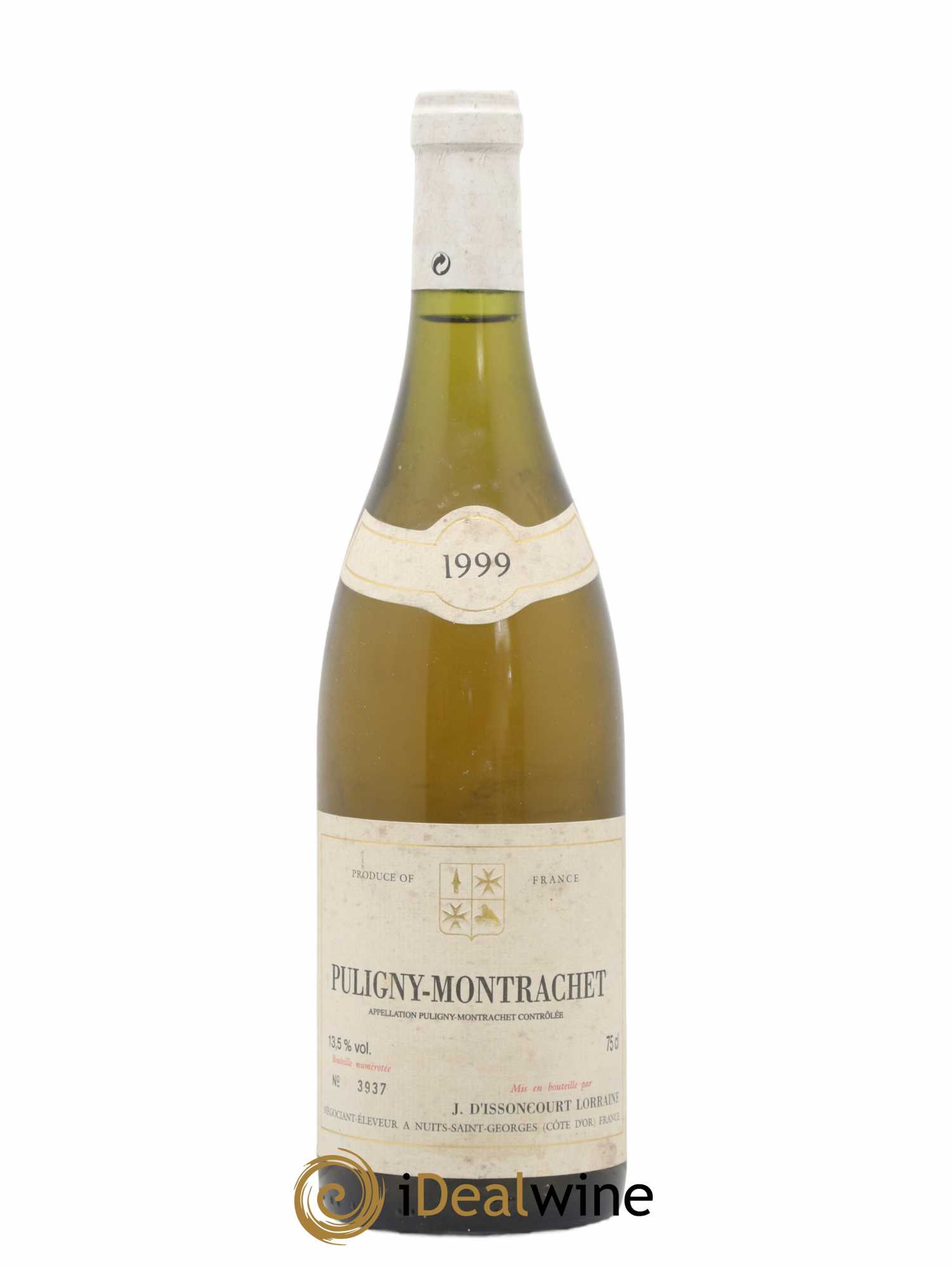 Puligny-Montrachet Lorraine J.D'Issoncourt 1999 - Posten von 1 Flasche - 0