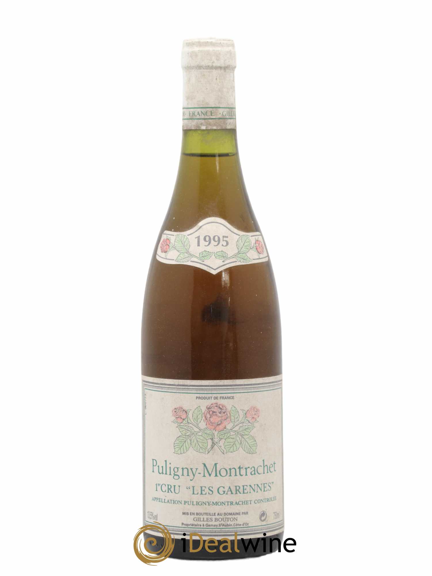 Puligny-Montrachet 1er Cru Les Garennes Gille Bouton 1995 - Posten von 1 Flasche - 0