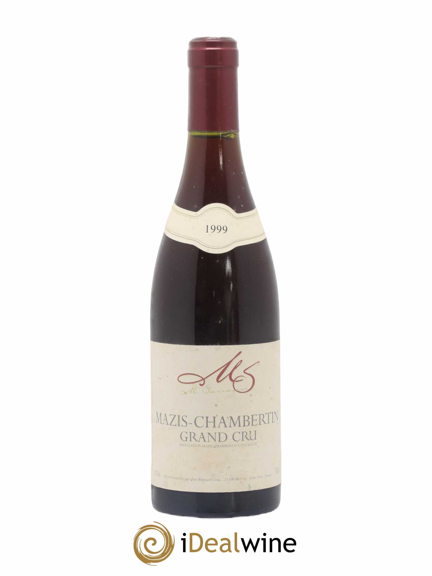 Mazis-Chambertin Grand Cru Bernard Gras M.Sarrazin 1999 - Posten von 1 Flasche - 0