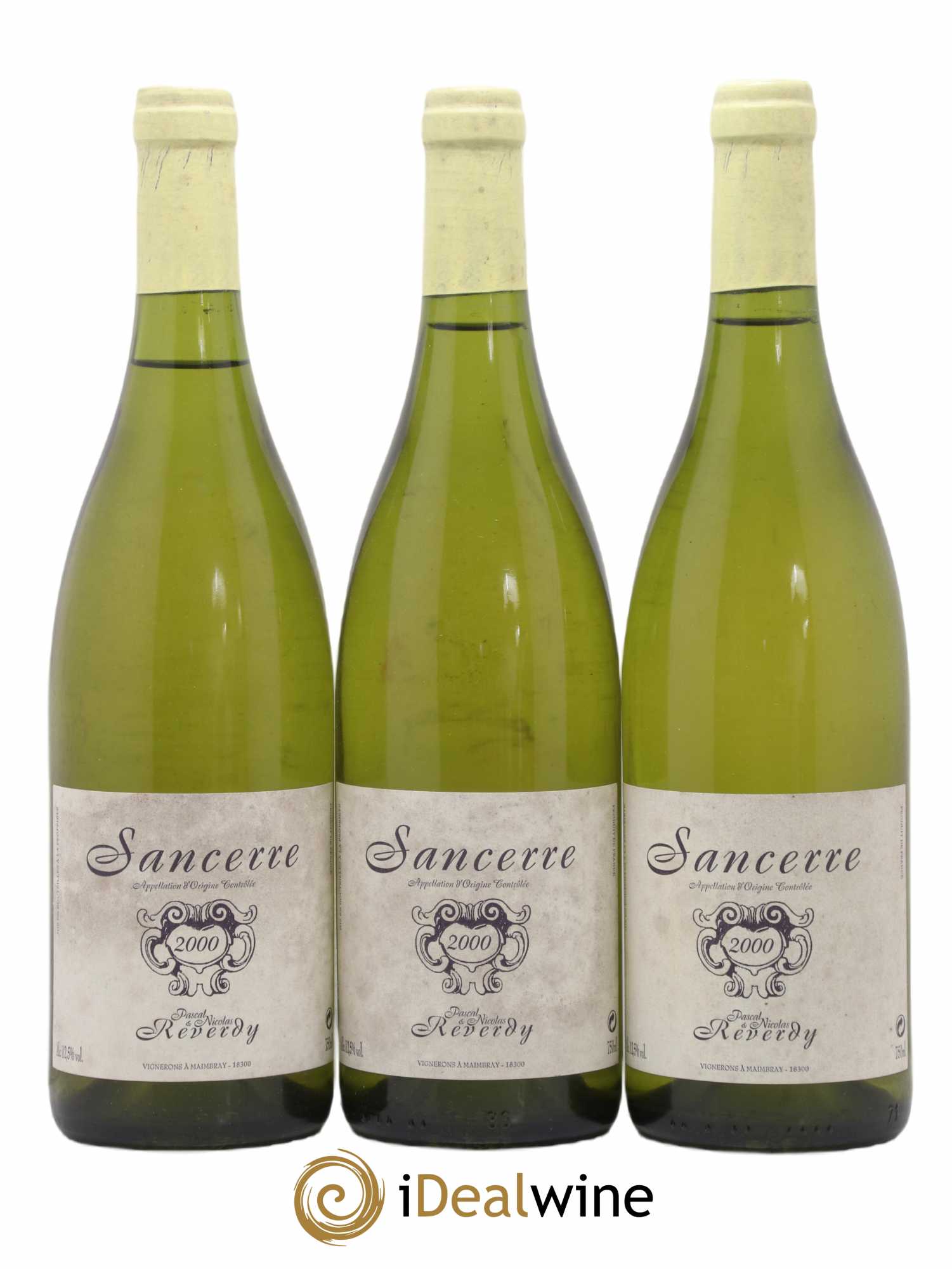 Sancerre Reverdy (sans prix de réserve) 2000 - Posten von 3 Flaschen - 0