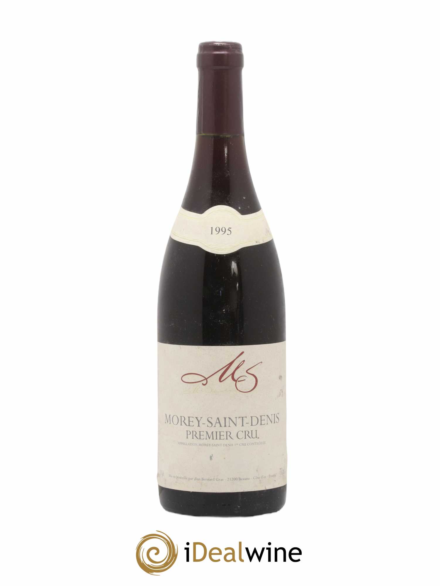 Morey-Saint-Denis 1er Cru M.Sarrazin Bernard Gras 1995 - Lot de 1 bouteille - 0