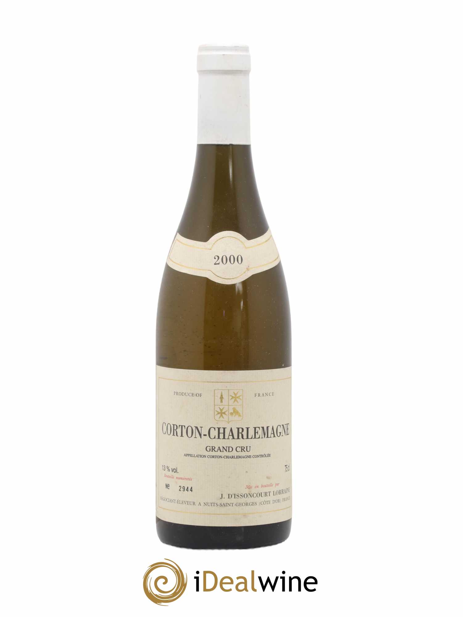 Corton-Charlemagne Grand Cru J.D'Issoncourt 2000 - Posten von 1 Flasche - 0