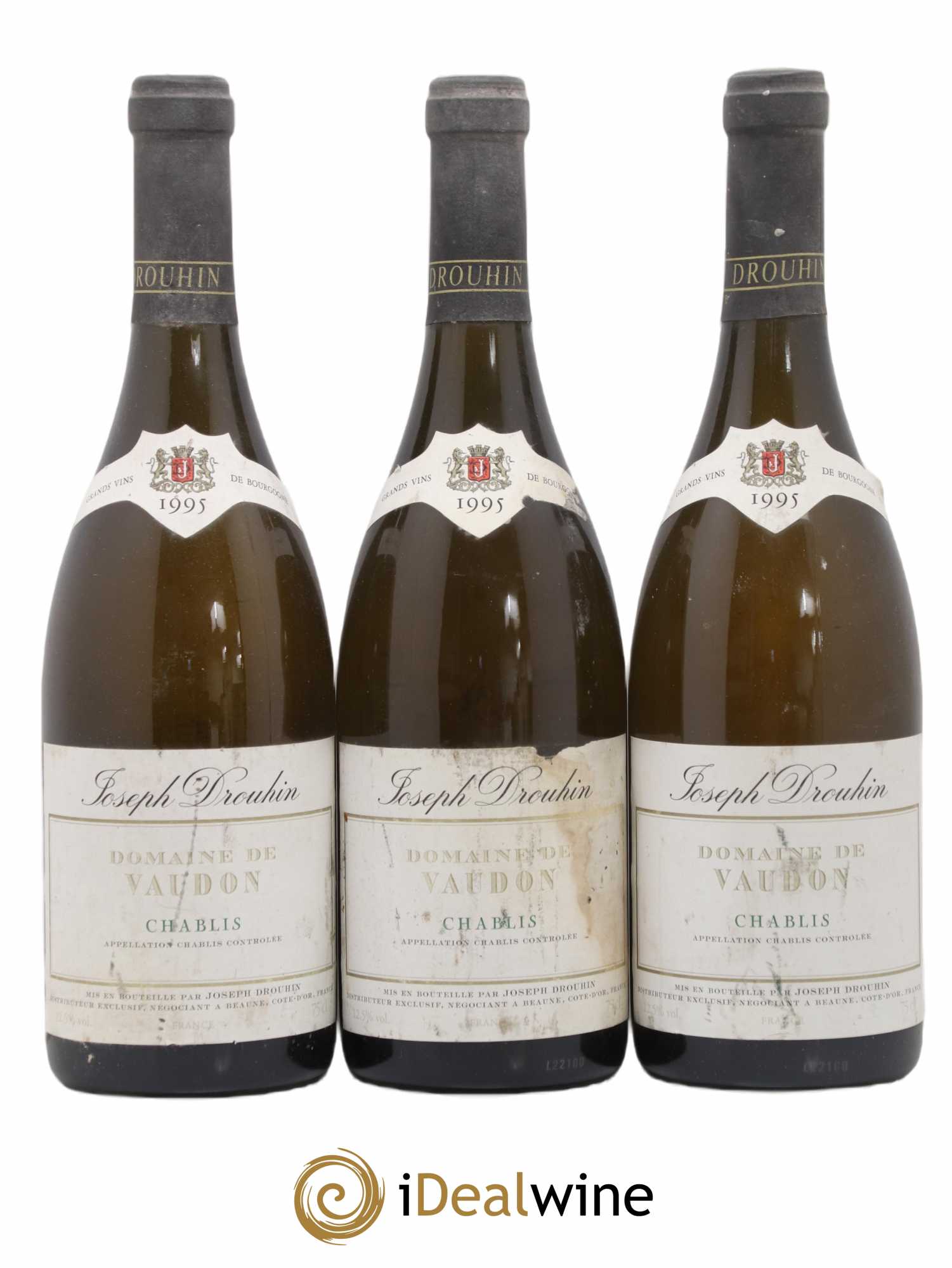Chablis Drouhin-Vaudon (Domaine) 1995 - Lot de 3 bouteilles - 0