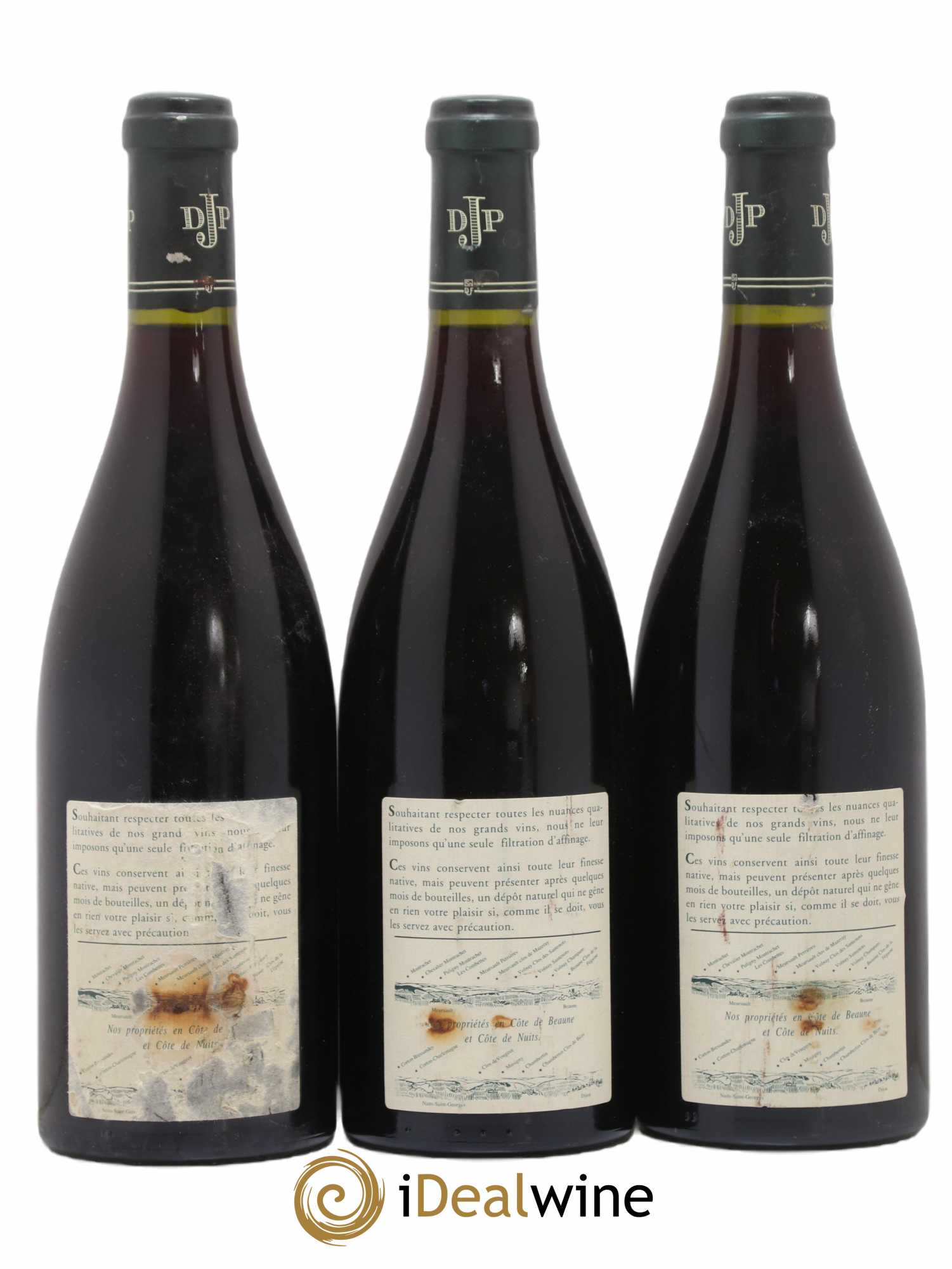 Clos de Vougeot Grand Cru Jacques Prieur (Domaine) 2000 - Lot de 3 bouteilles - 1