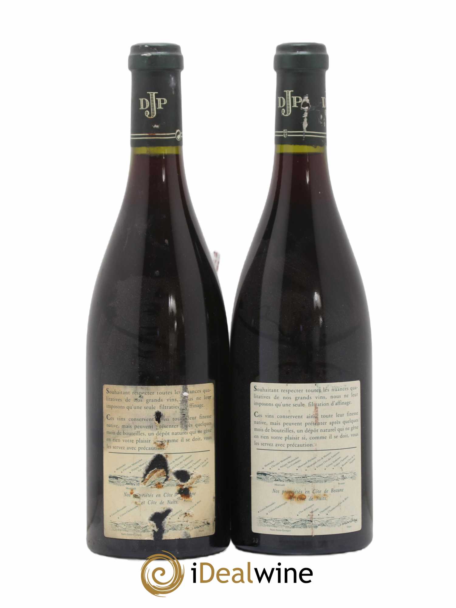 Clos de Vougeot Grand Cru Jacques Prieur (Domaine) 2000 - Lot de 2 bouteilles - 1