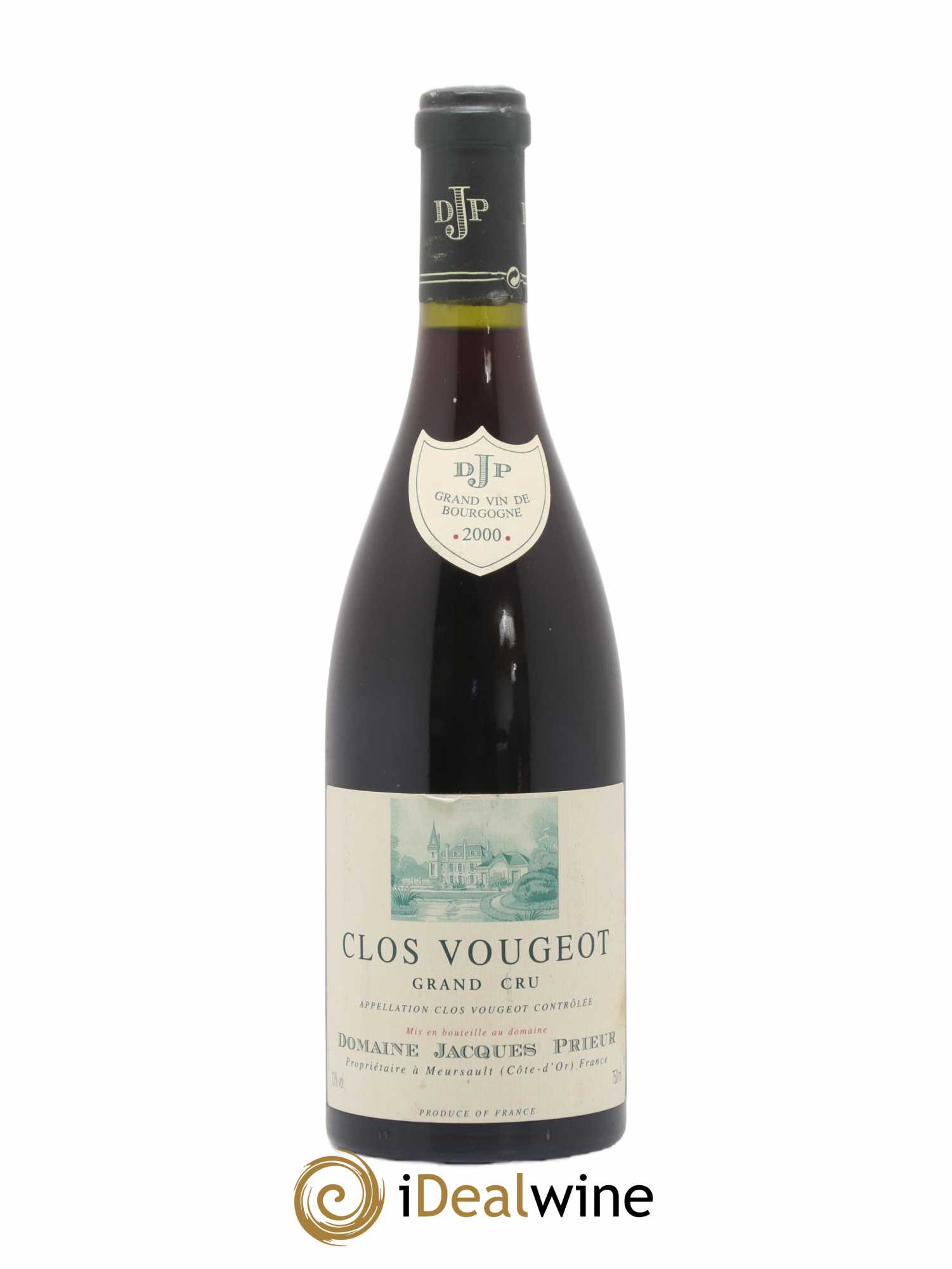 Clos de Vougeot Grand Cru Jacques Prieur (Domaine) 2000 - Lot de 1 bouteille - 0
