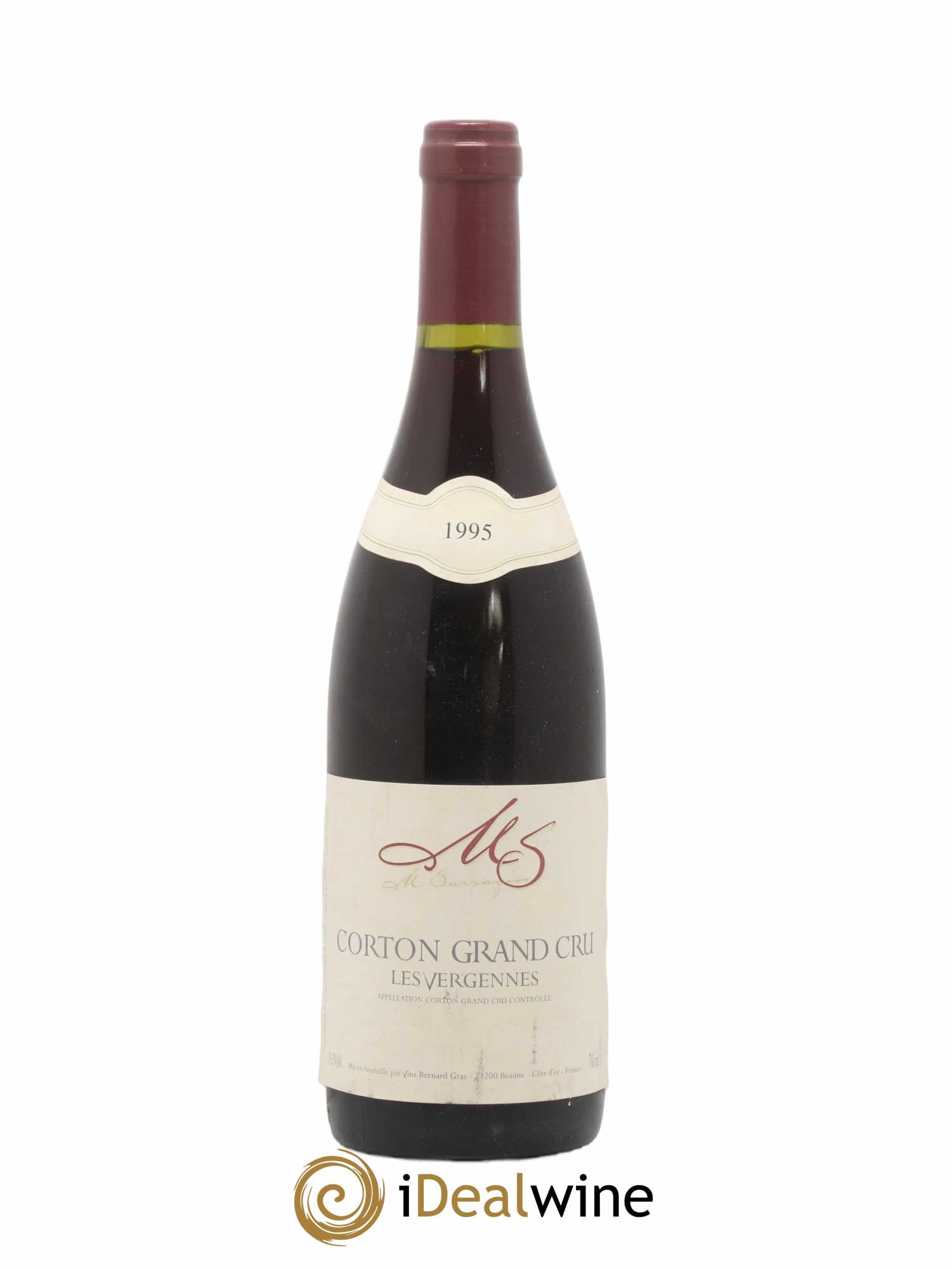Corton Grand Cru Les Vergennes M.Sarrazin 1995 - Posten von 1 Flasche - 0