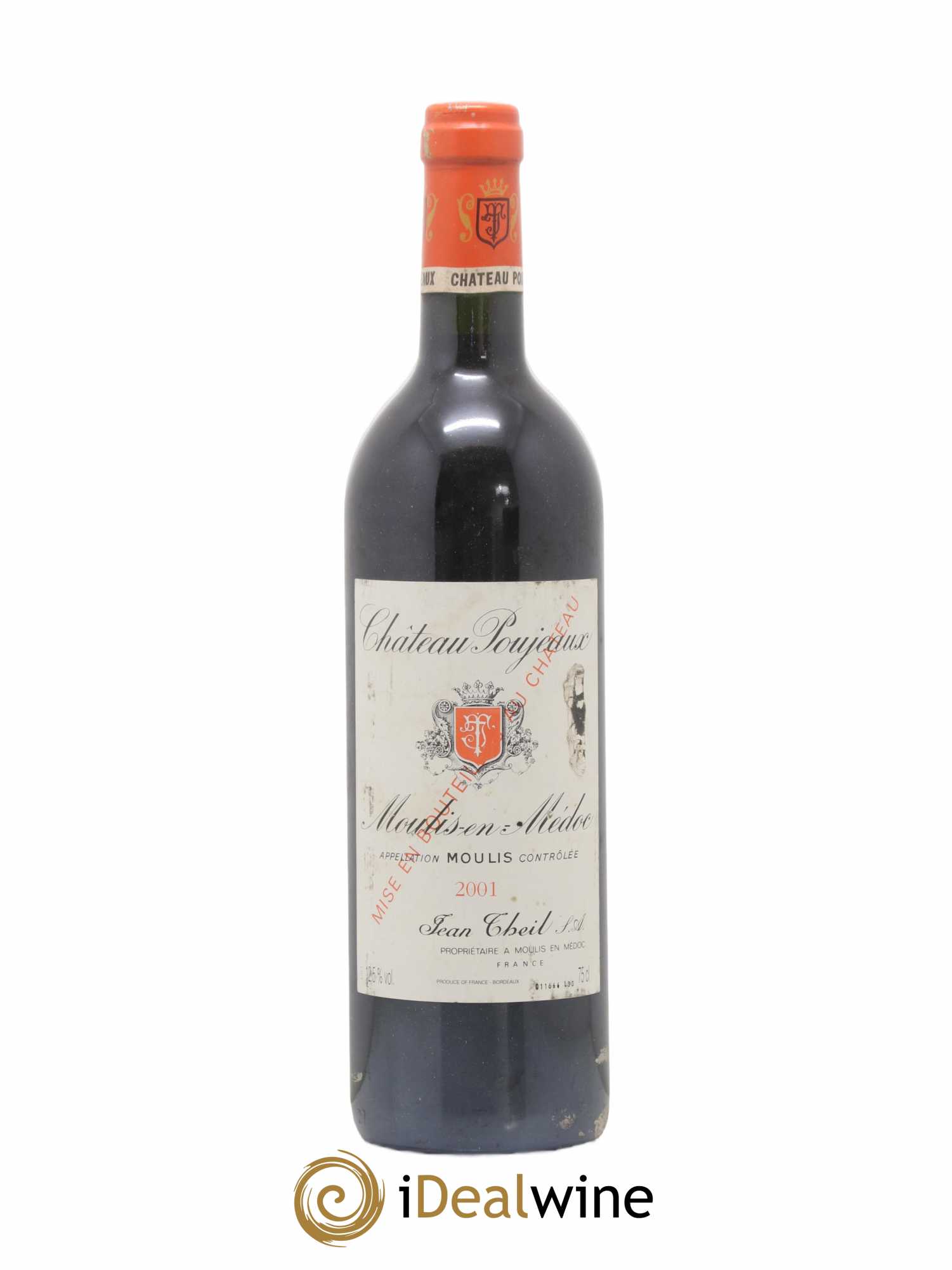 Château Poujeaux 2001 - Lot de 1 bouteille - 0