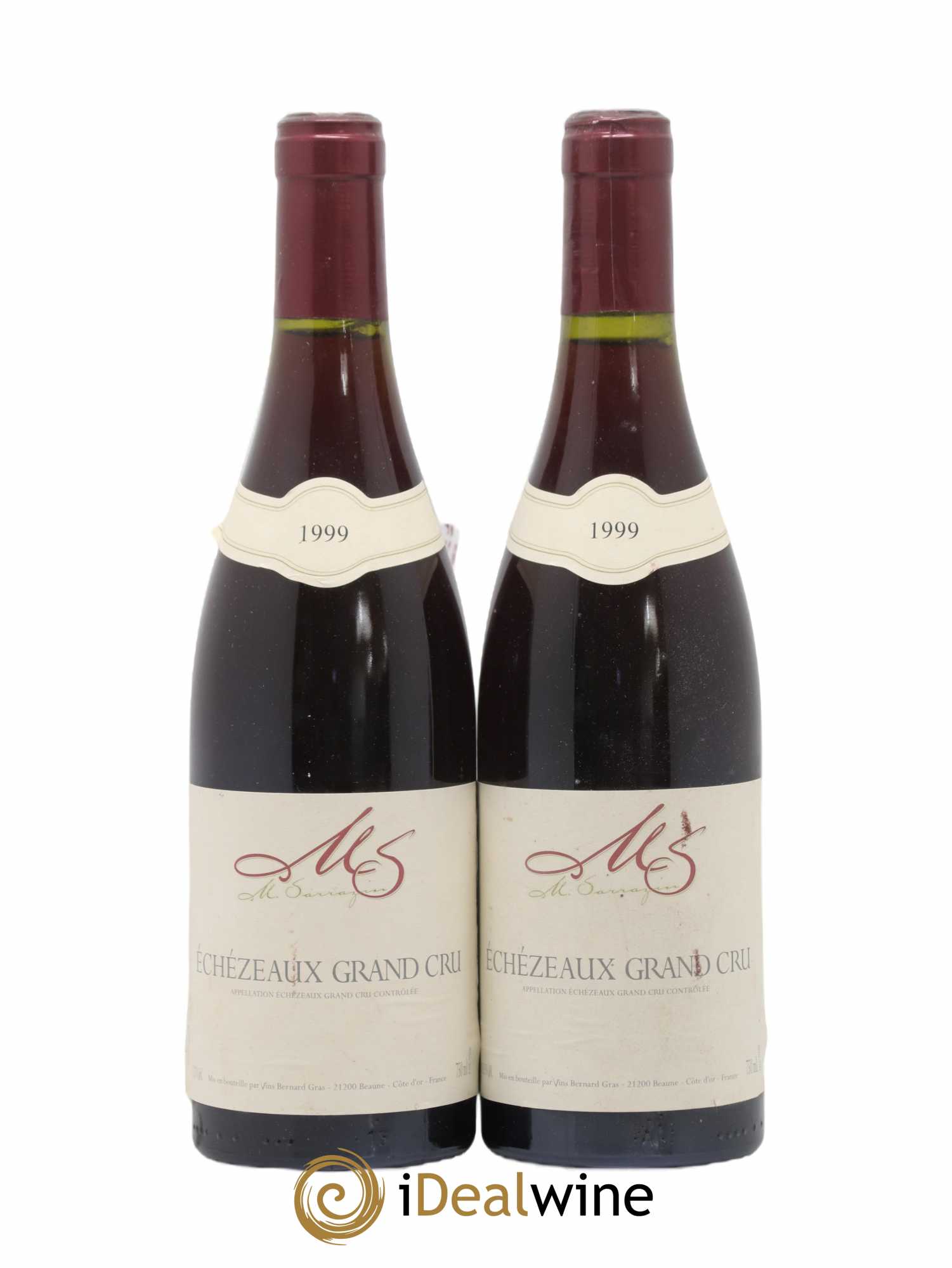 Echezeaux Grand Cru M.Sarrazin 1999 - Lot de 2 bouteilles - 0