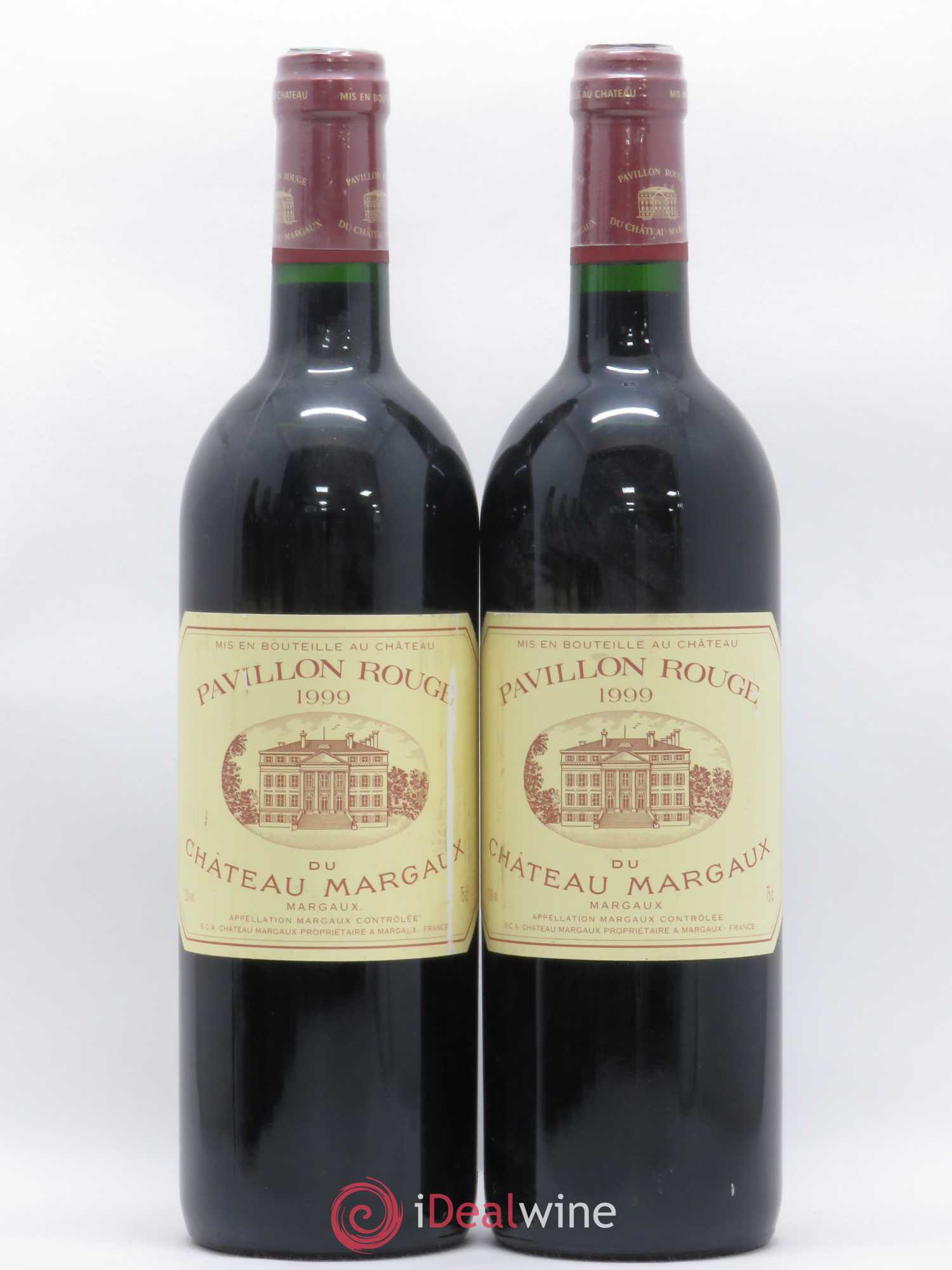 Pavillon Rouge du Château Margaux Second Vin 1999 - Lot de 2 bouteilles - 0