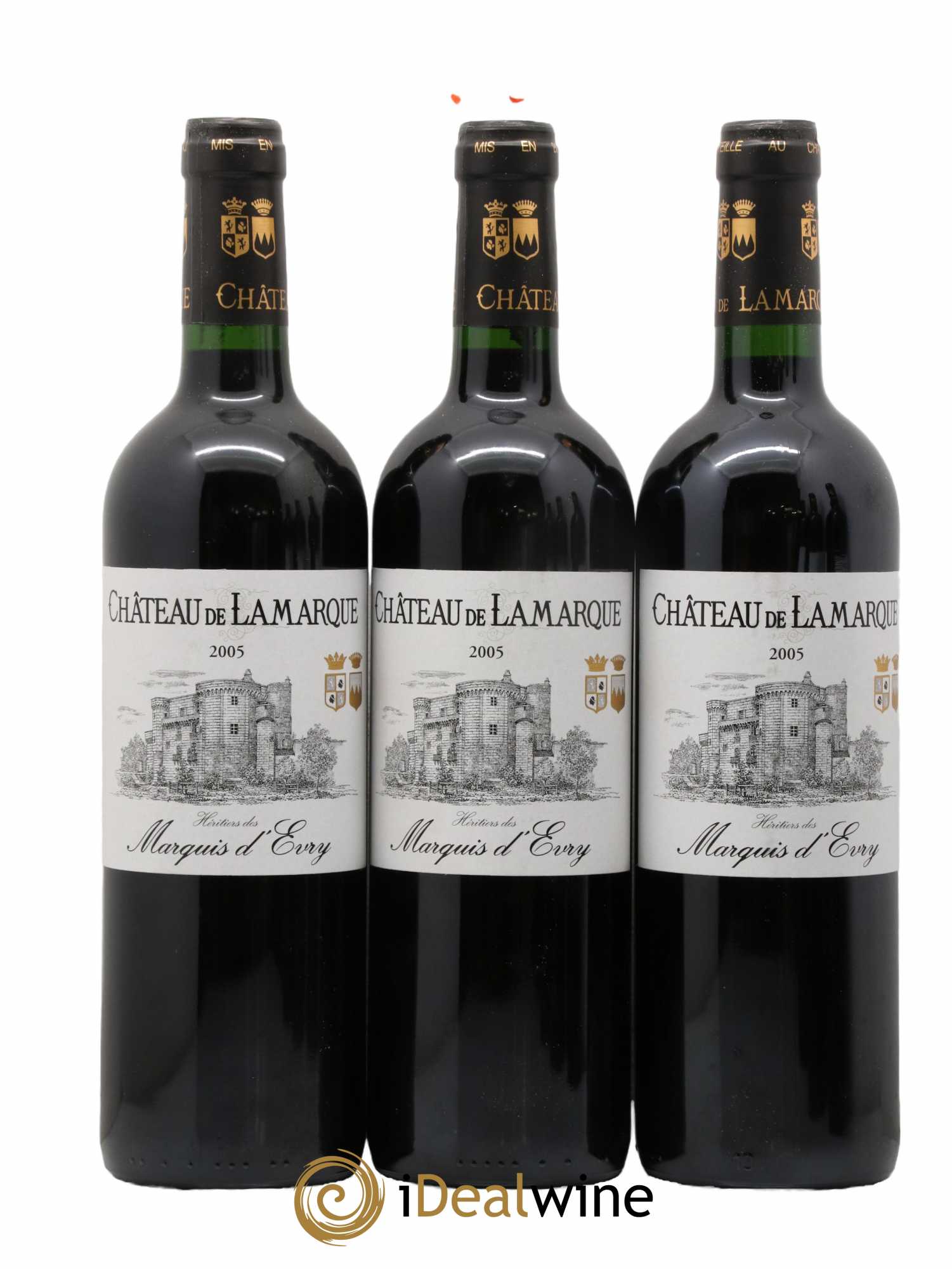 Château de Lamarque Cru Bourgeois 2005 - Lot de 6 bouteilles - 2