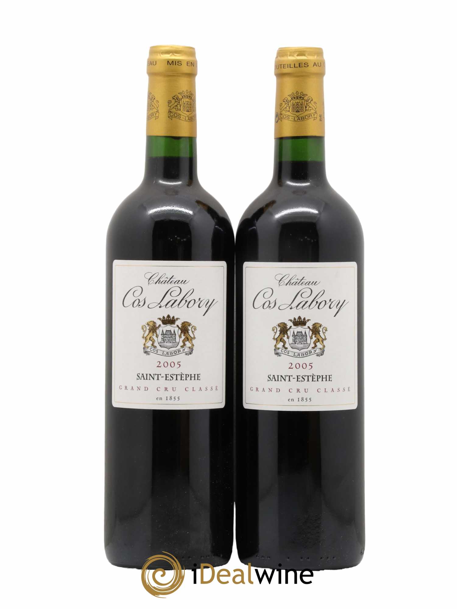 Château Cos Labory 5ème Grand Cru Classé 2005 - Lot de 2 bouteilles - 0