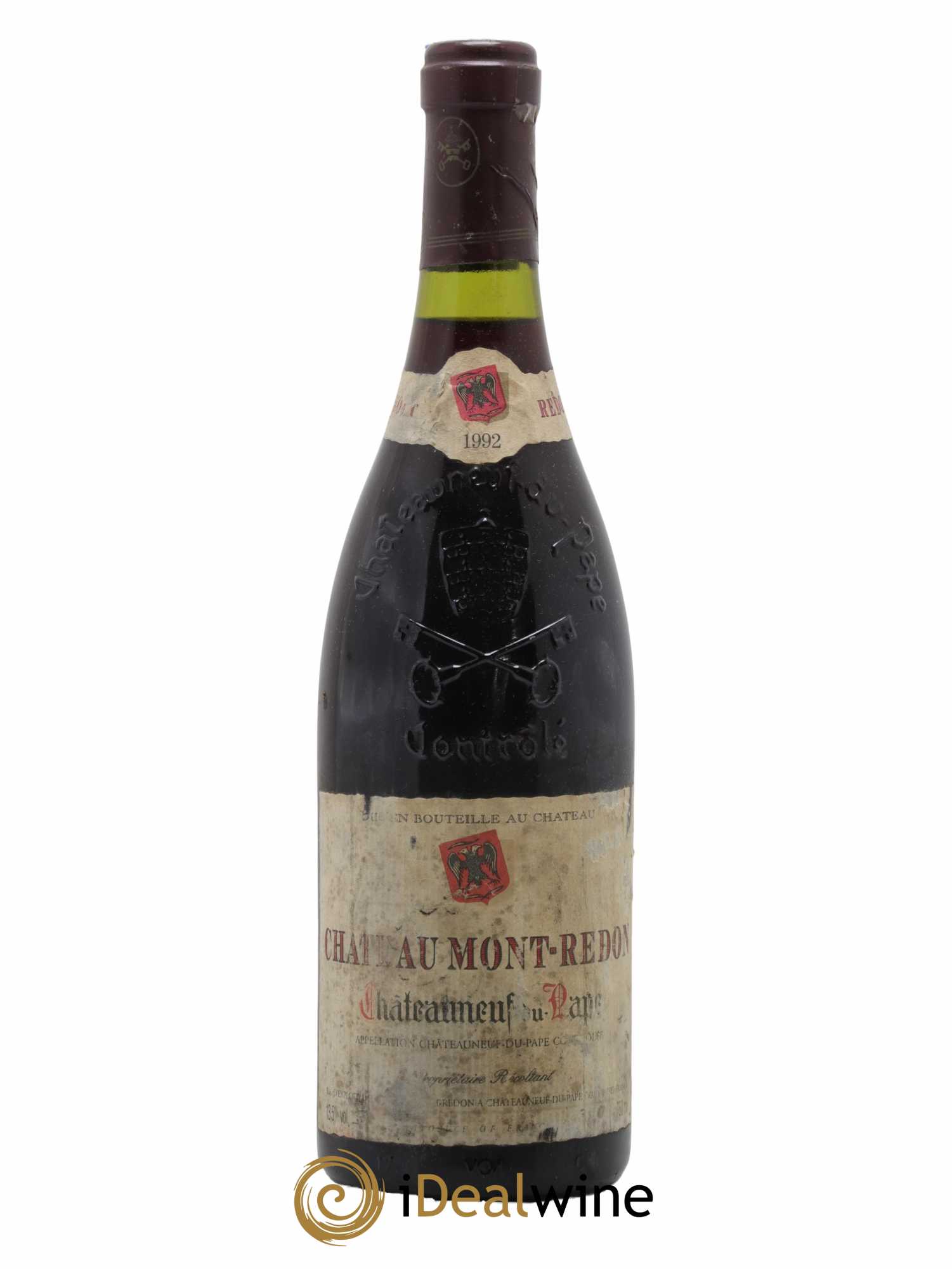 Châteauneuf-du-Pape Château Mont-Redon Famille Abeille-Fabre 1992 - Lot de 1 bouteille - 0