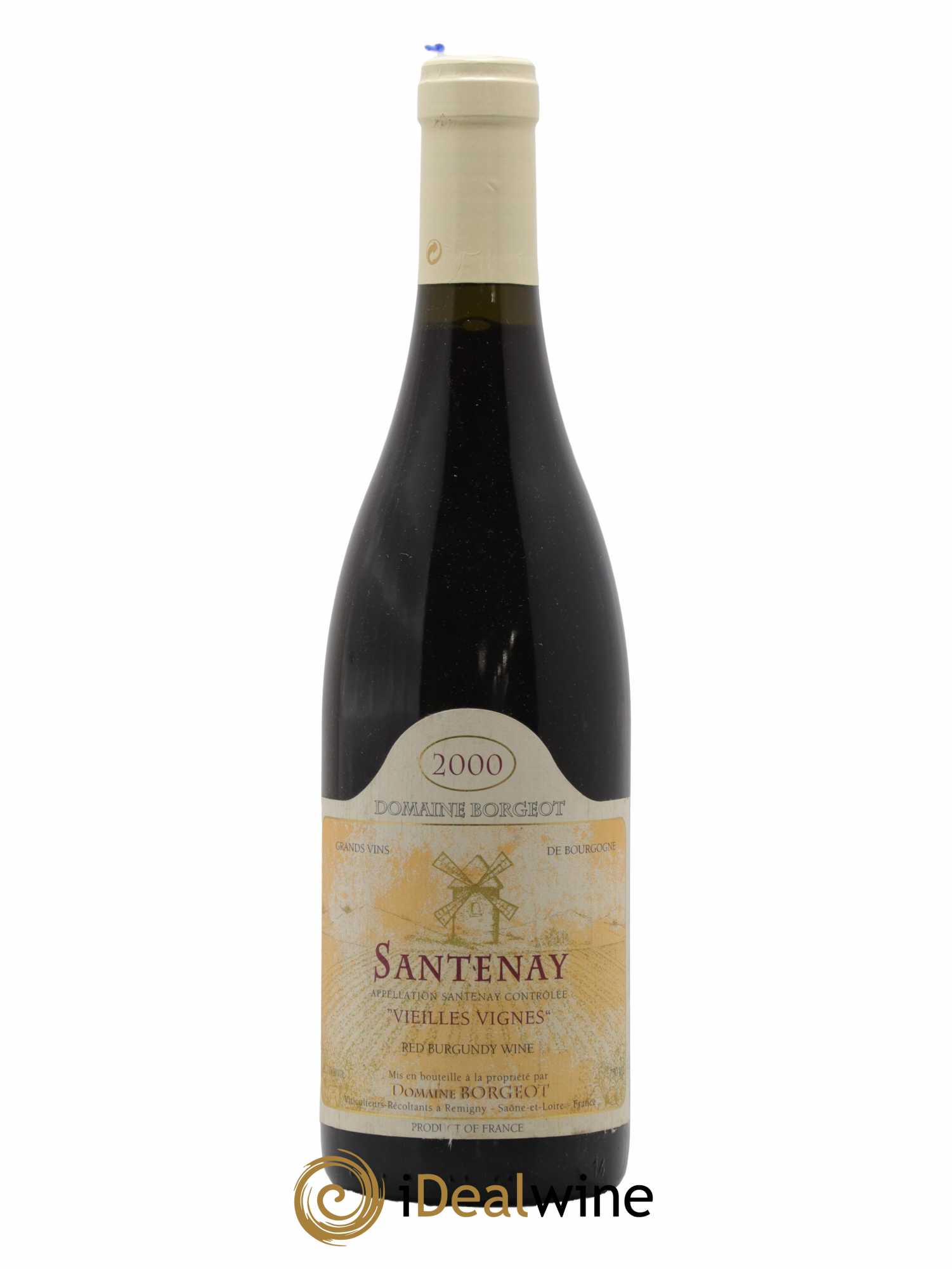 Santenay Vieilles Vignes Domaine Borgeot 2000 - Lot de 1 bouteille - 0