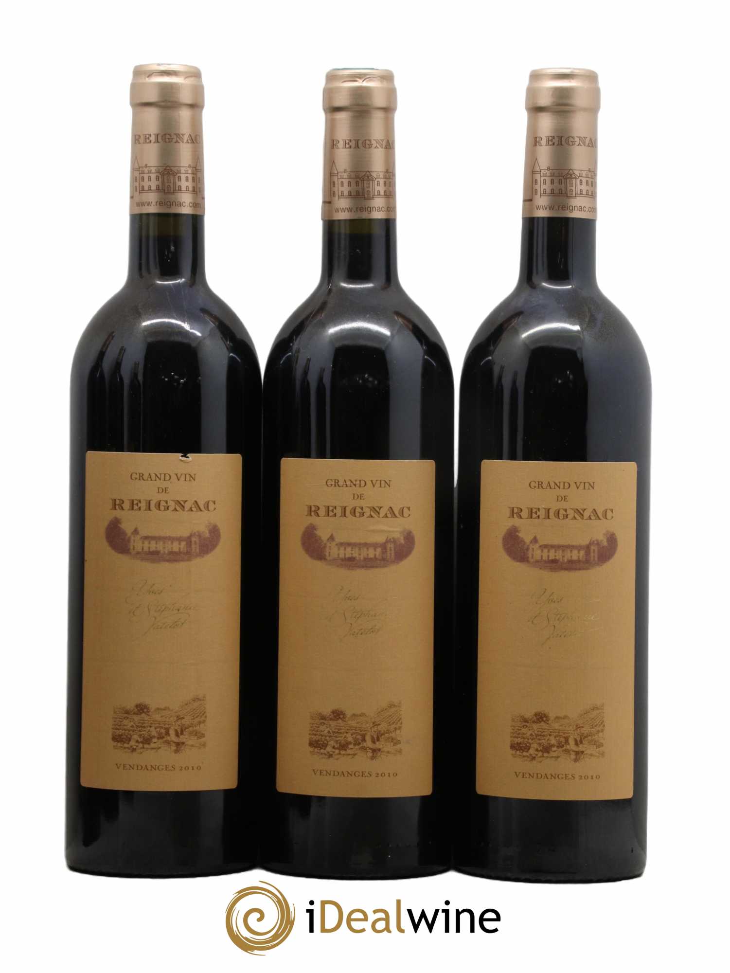 Grand vin de Reignac 2010 - Lot de 6 bouteilles - 1