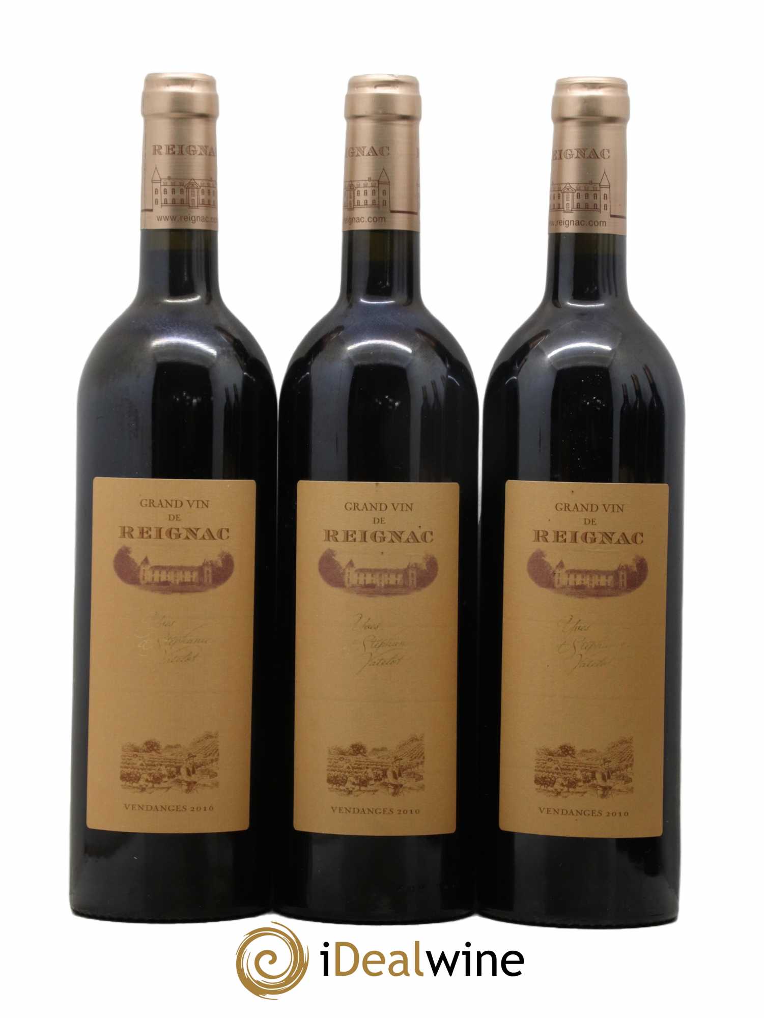 Grand vin de Reignac 2010 - Lot de 6 bouteilles - 2