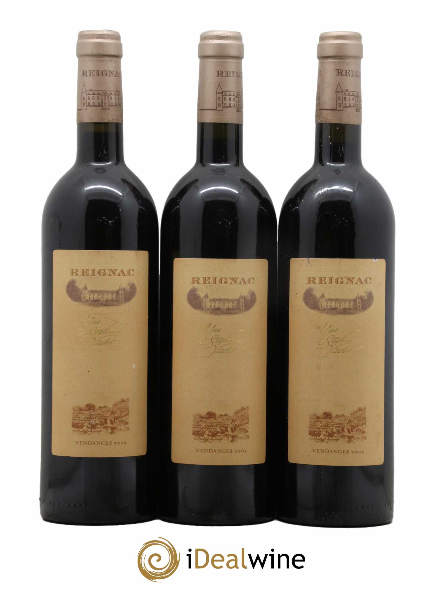 Grand vin de Reignac 2004 - Lot de 3 bouteilles - 0