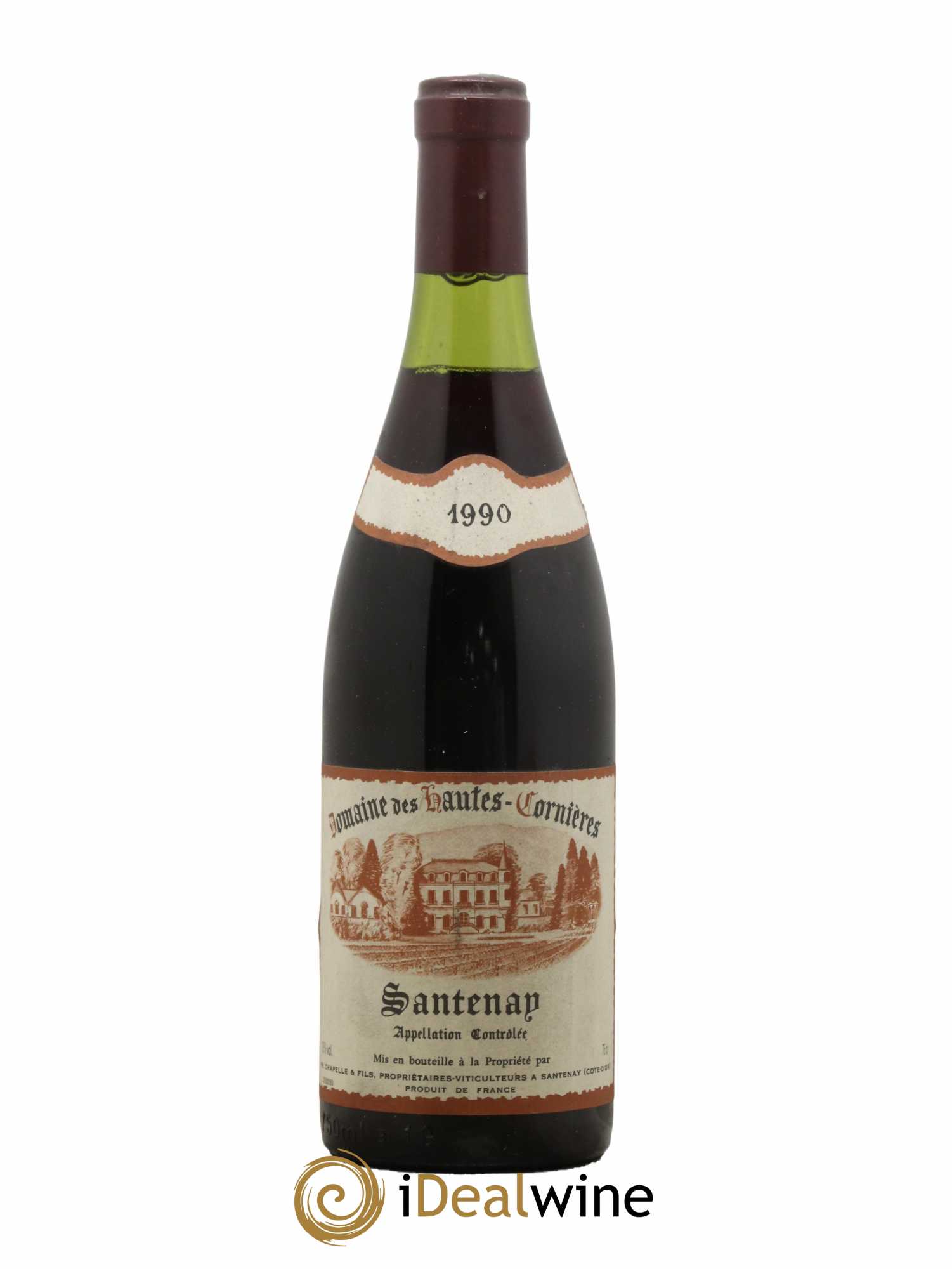 Santenay Domaine des Hautes Cornières 1990 - Lot de 1 bouteille - 0